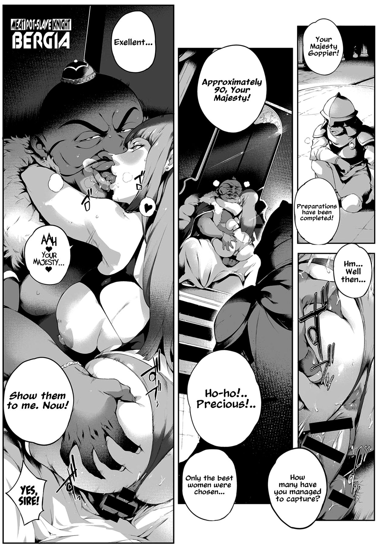 [Orutoro] Nikutsubo Dorei Kishi Bergia (COMIC Anthurium 2017-10) [English] [resurrective] [Digital] page 1 full