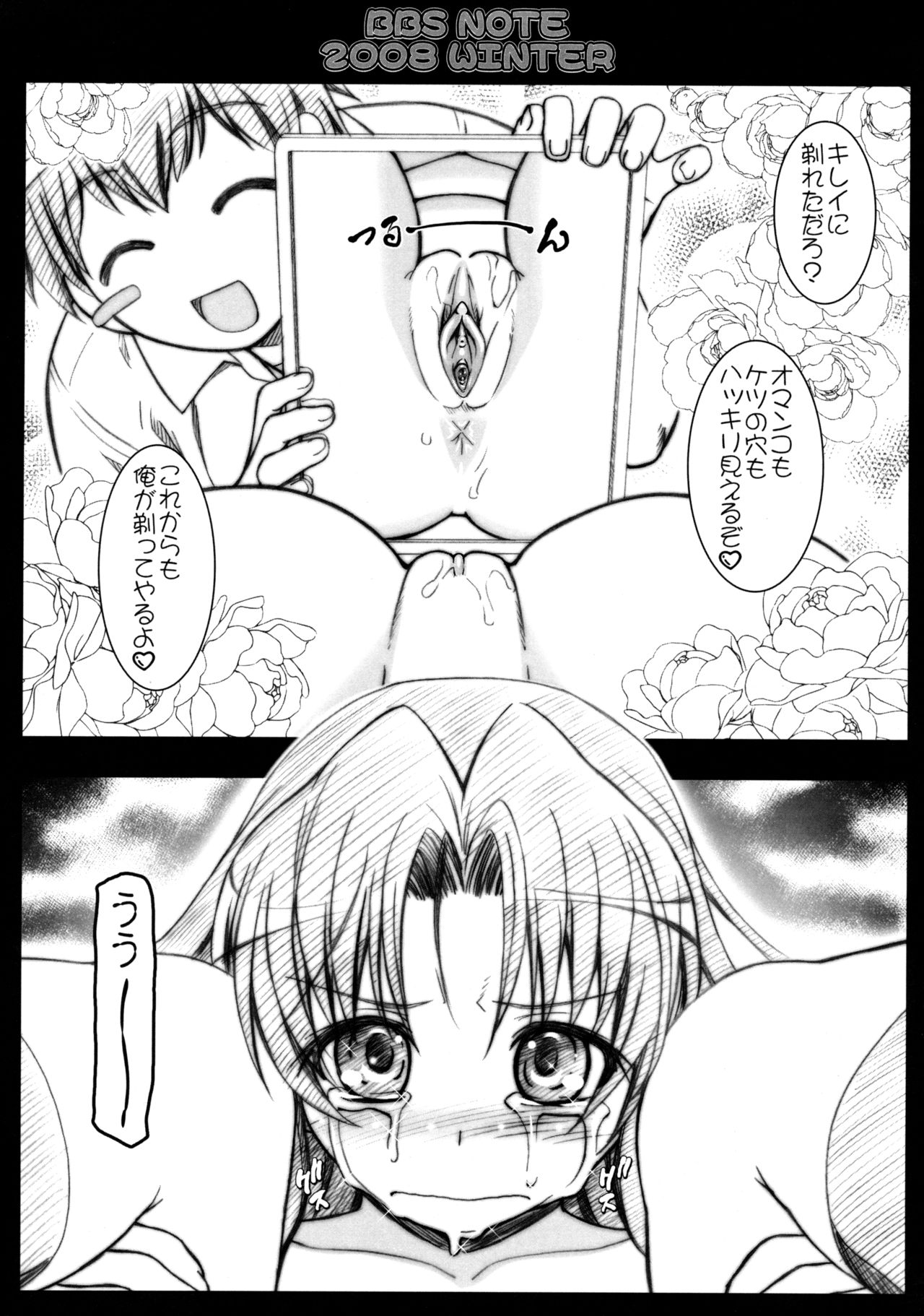 (C75) [LUCKY CLUB (Kousaka Jun)] BBS Note 2008 Winter (Toradora!) [Decensored] page 7 full