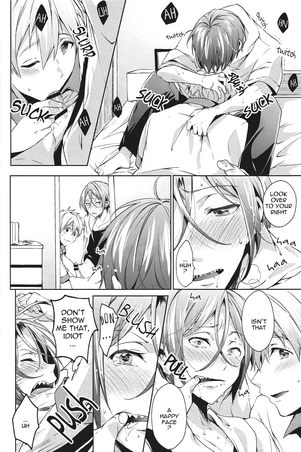 (Renai Jaws 1) [American ☆ Rock (Kotarou)] Love Affair (Free!) [English] [ebil_trio] page 9 full