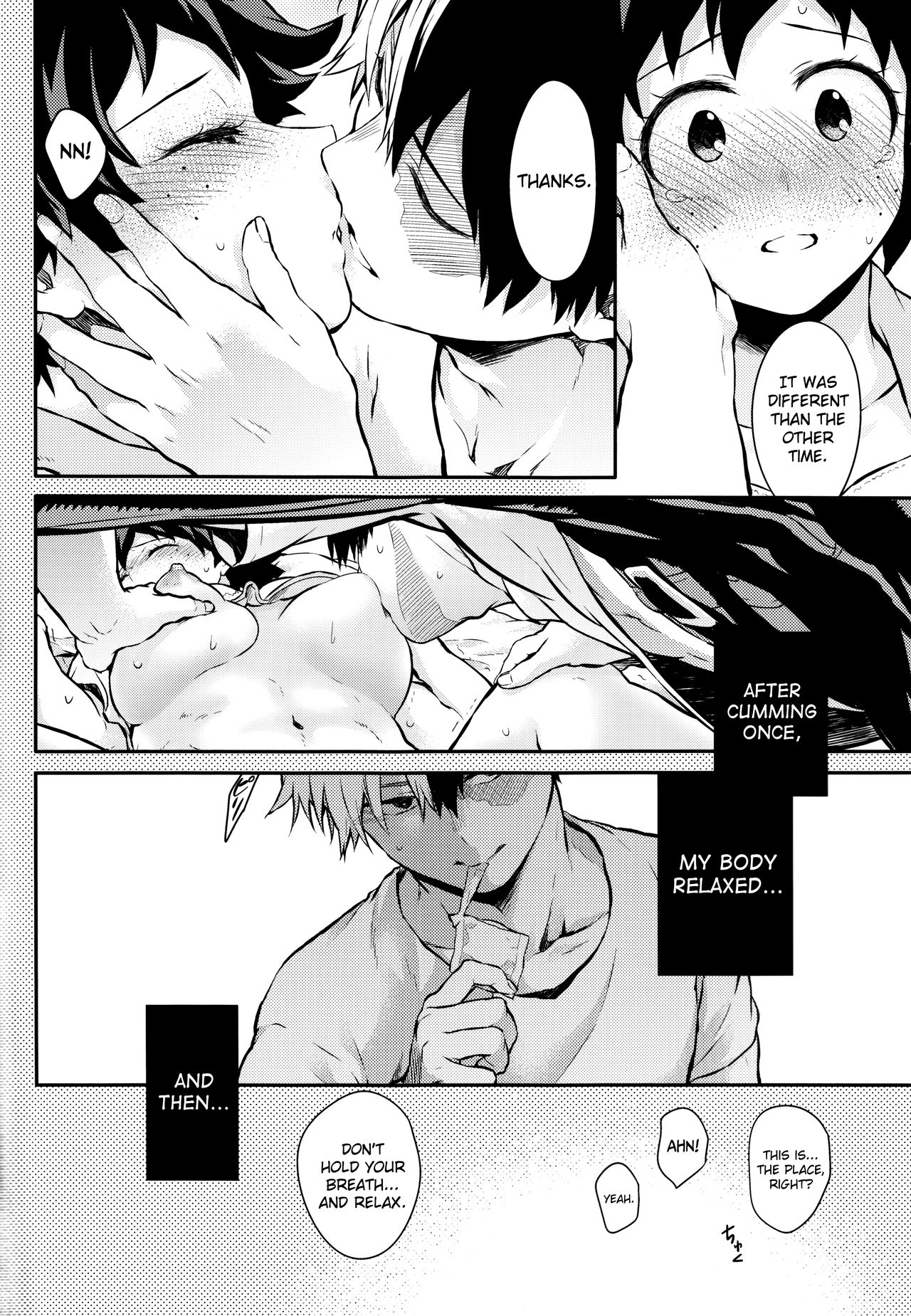 (SUPER27) [Kyujitsusyukkin (Chikaya)] Love Me Tender another story (Boku no Hero Academia) [English] [biribiri] page 30 full