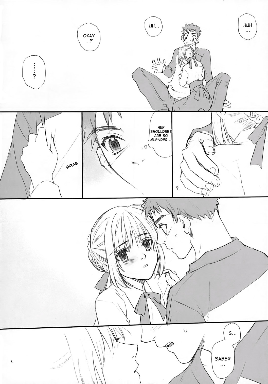 (SC25) [Badon (Kida, Kine)] Love Soulful (Fate/stay night) [English] [desudesu] page 7 full
