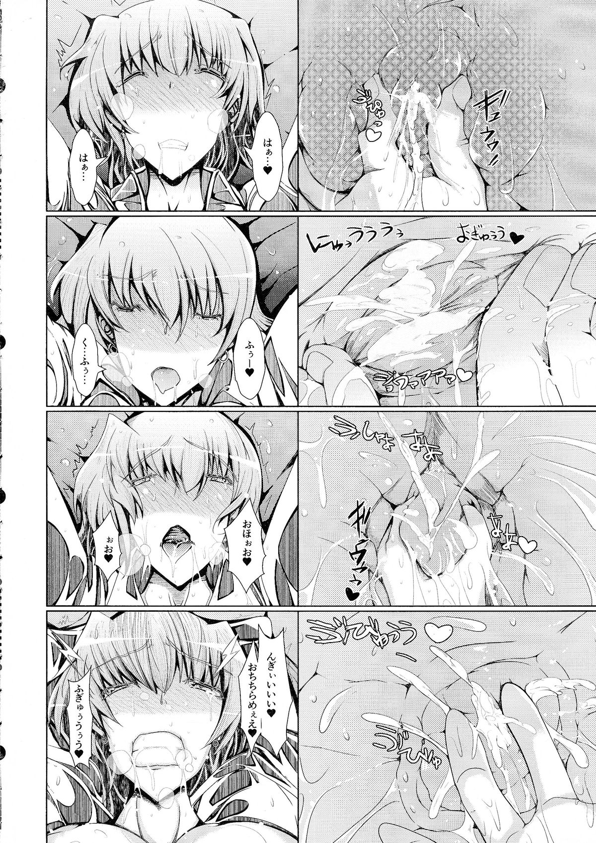 (C86) [EUNOXLINE (U-1)] The Mating Season3 (Magical Girl Lyrical Nanoha) page 10 full