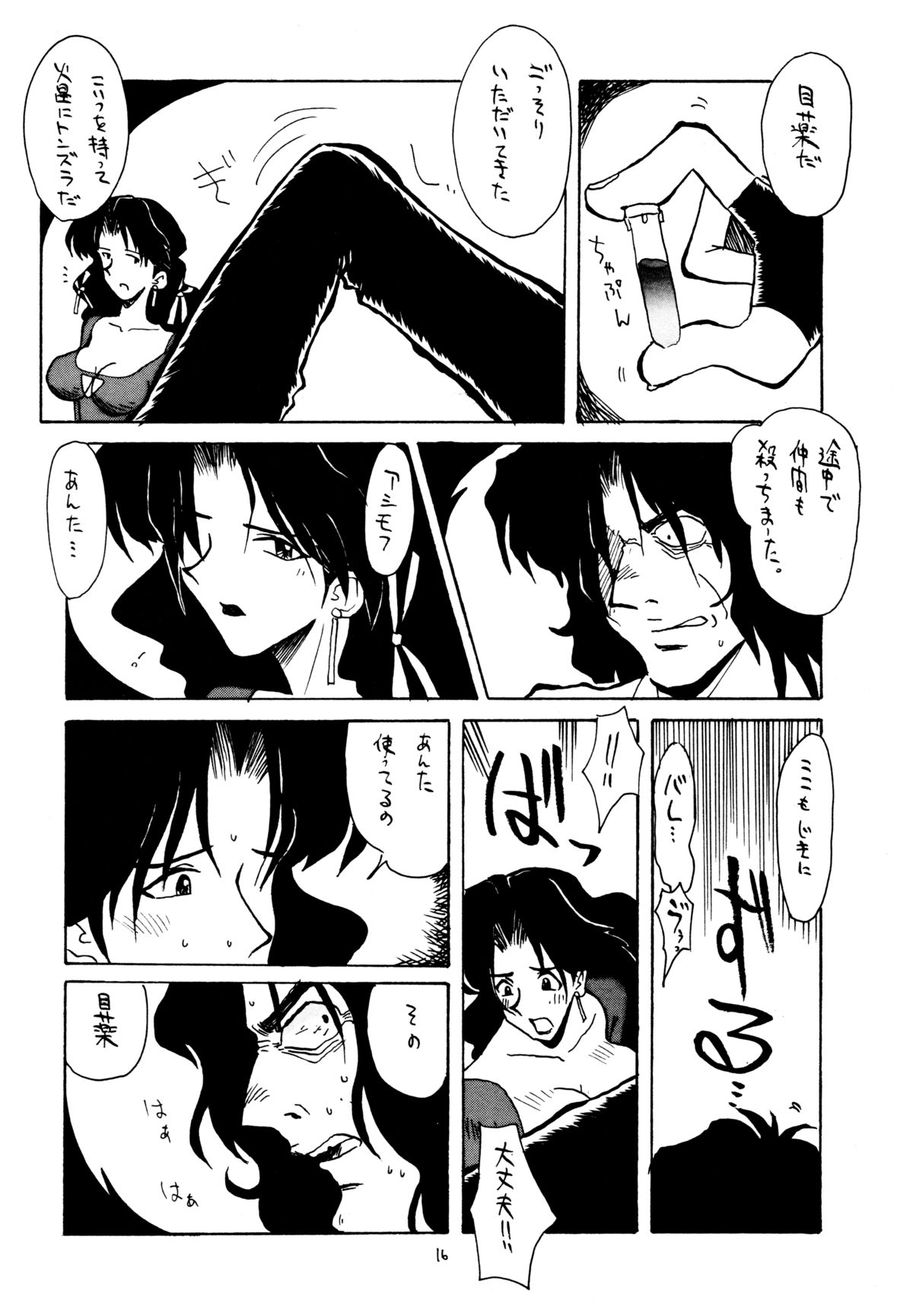 (C54) [Cha Cha Cha Brothers & Rupinasu Touzokuda (Yokoyama Chicha)] FAYE FAYE FAYE (Cowboy Bebop) page 15 full