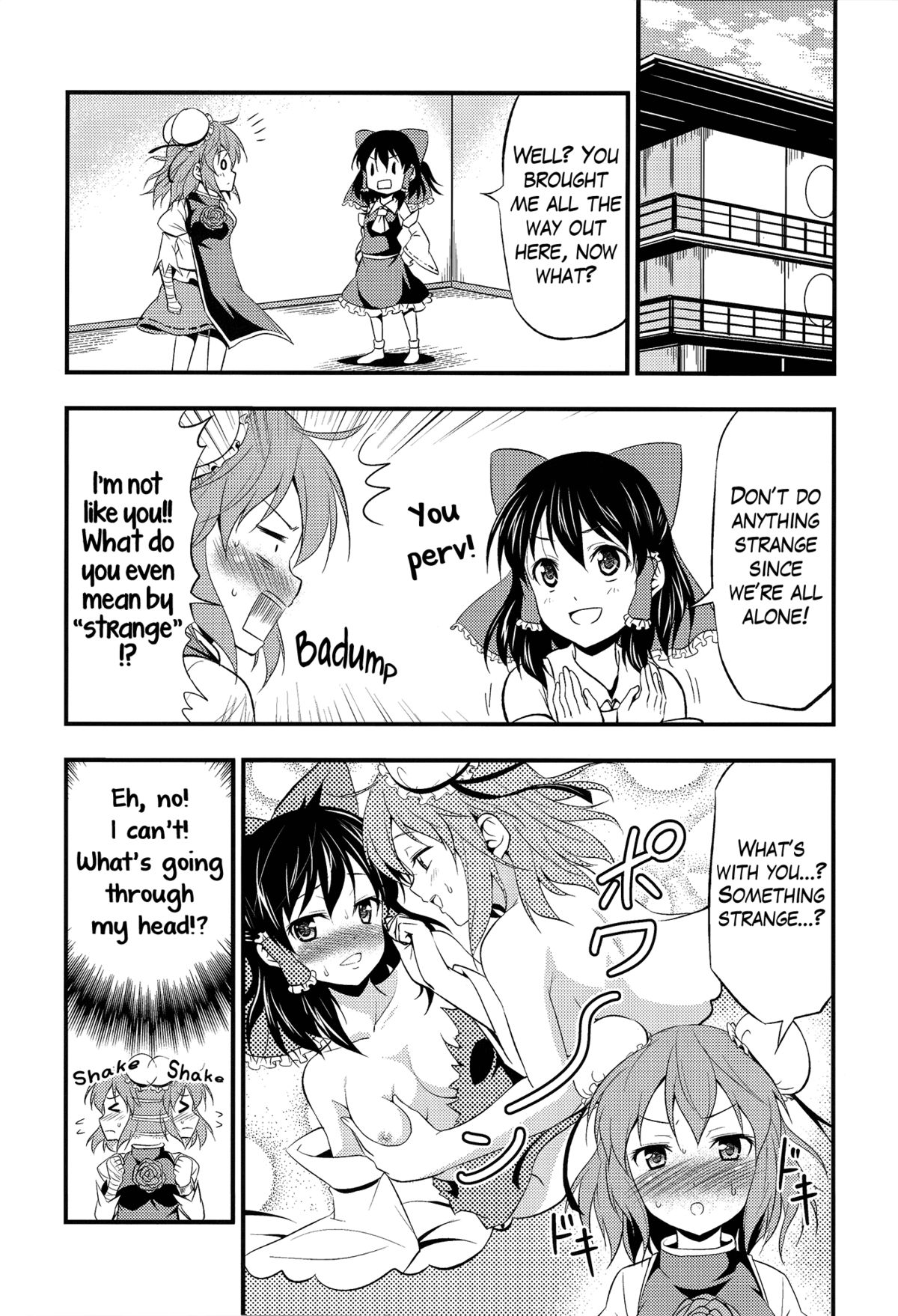 (Kouroumu 7) [Yudokuya (Tomokichi)] Kasen-chan ga Kawai Sugite Yabai!! | Kasen-chan is Dangerously Cute!! (Touhou Project) [English] [Yuri-ism] page 8 full