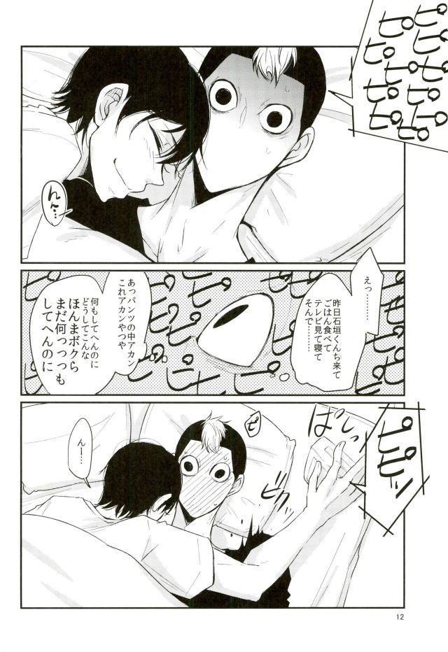 (Zenkai Cadence 7) [dar!! (Anko)] Doutei Road Shounen, Fushimi Nite Bakushi Sunzen (Yowamushi Pedal) page 9 full