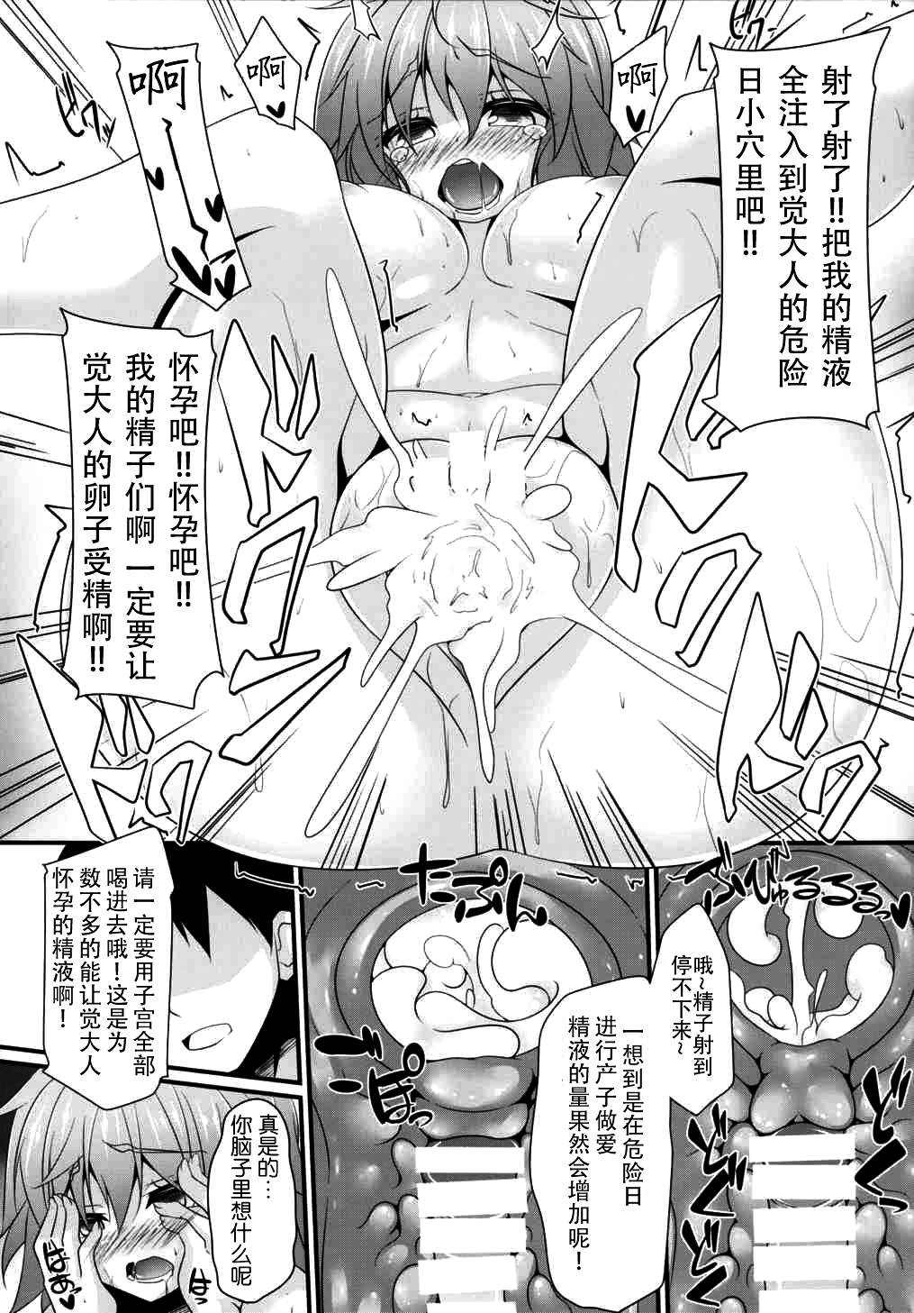 (Reitaisai 12) [Right away (Sakai Minato)] Satori-shiki Pet no Yashinaikata (Touhou Project) [Chinese] [无毒汉化组] page 19 full