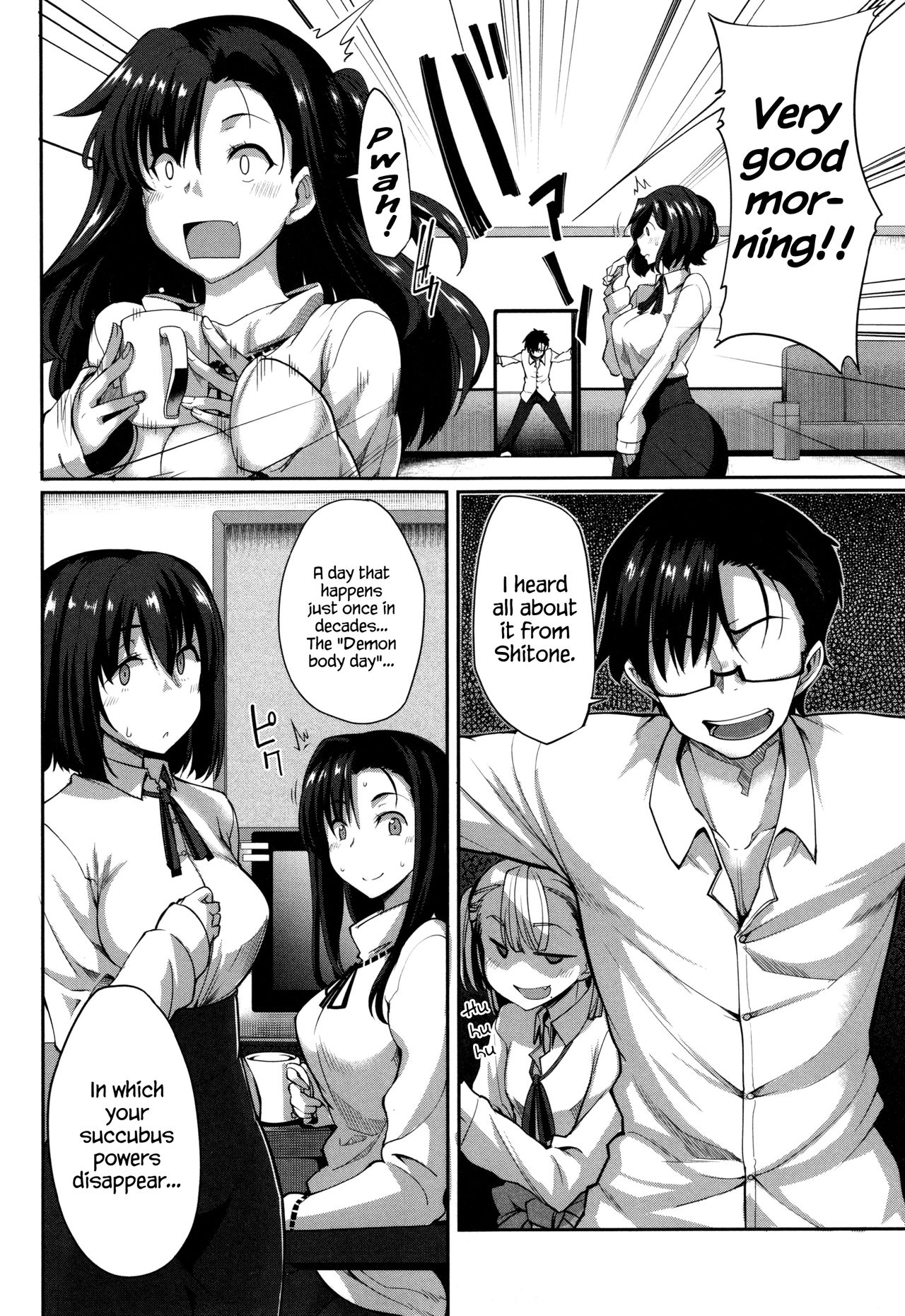[Fue] Inma no Mikata! | Succubi’s Supporter! Ch. 6 [English] {Hennojin} page 2 full