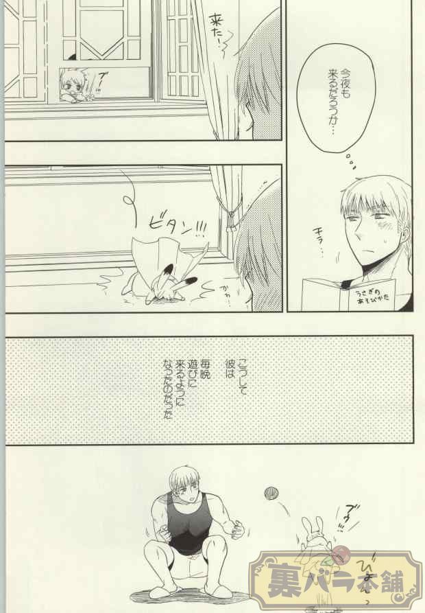 (C86) [88 (hinoe)] Usagi no Kimochi (Axis Powers Hetalia) page 4 full