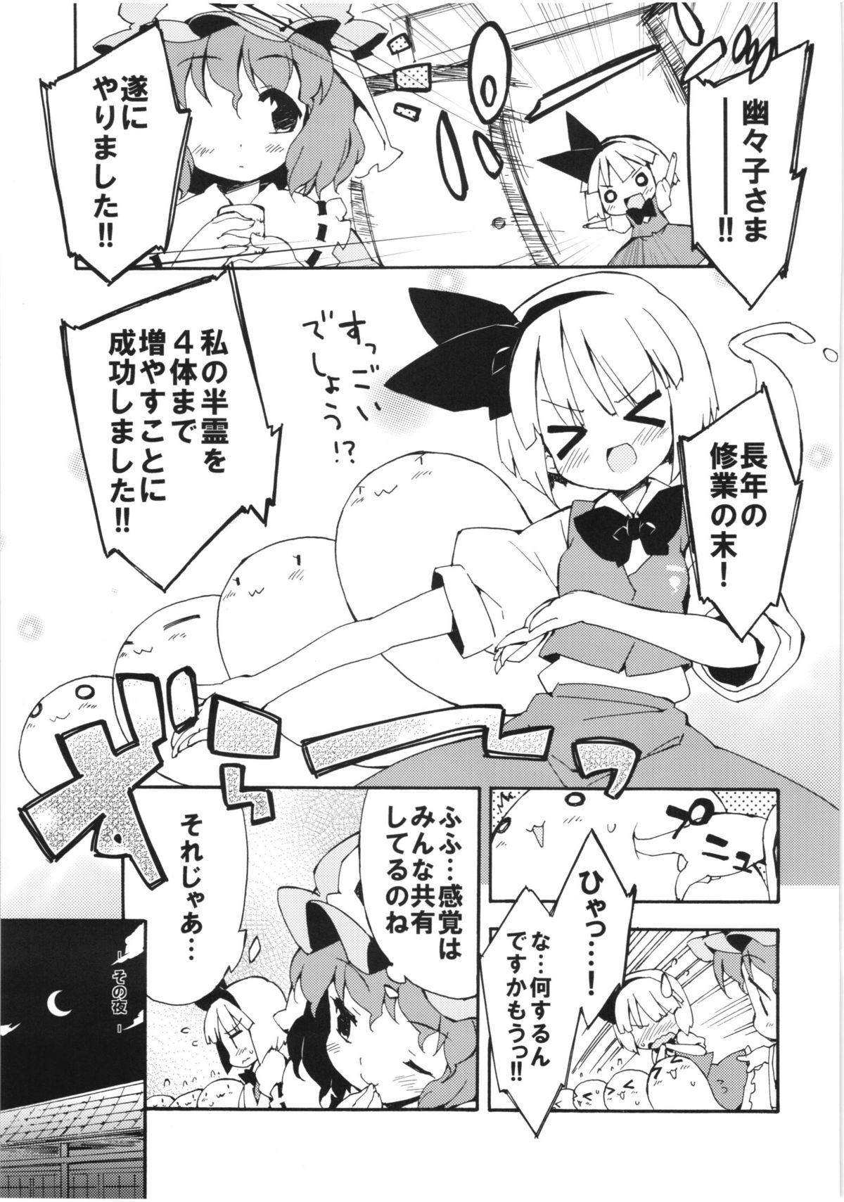 (Reitaisai 08) [Dr.VERMILION (Petenshi)] Seiteki Kando Gobai Youmu no Junan (Touhou Project) page 5 full