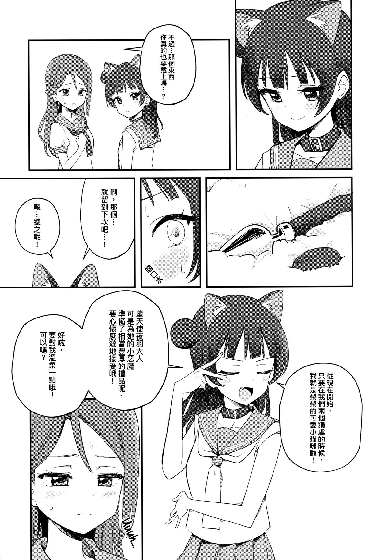 (C94) [Deadnoodles] Yohaneko Choukyou Nikki | Yohaneko Training Diary (Love Live! Sunshine!!)  [Chinese] [沒有漢化] page 6 full