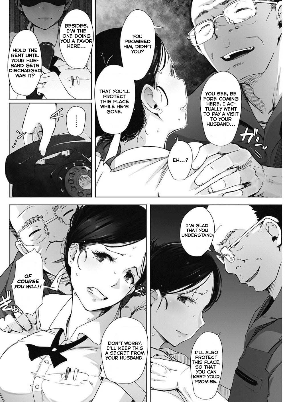 [Arakure] Hitozuma NTR Kissa (COMIC HOTMiLK Koime Vol. 4) [English] [Digital] page 10 full