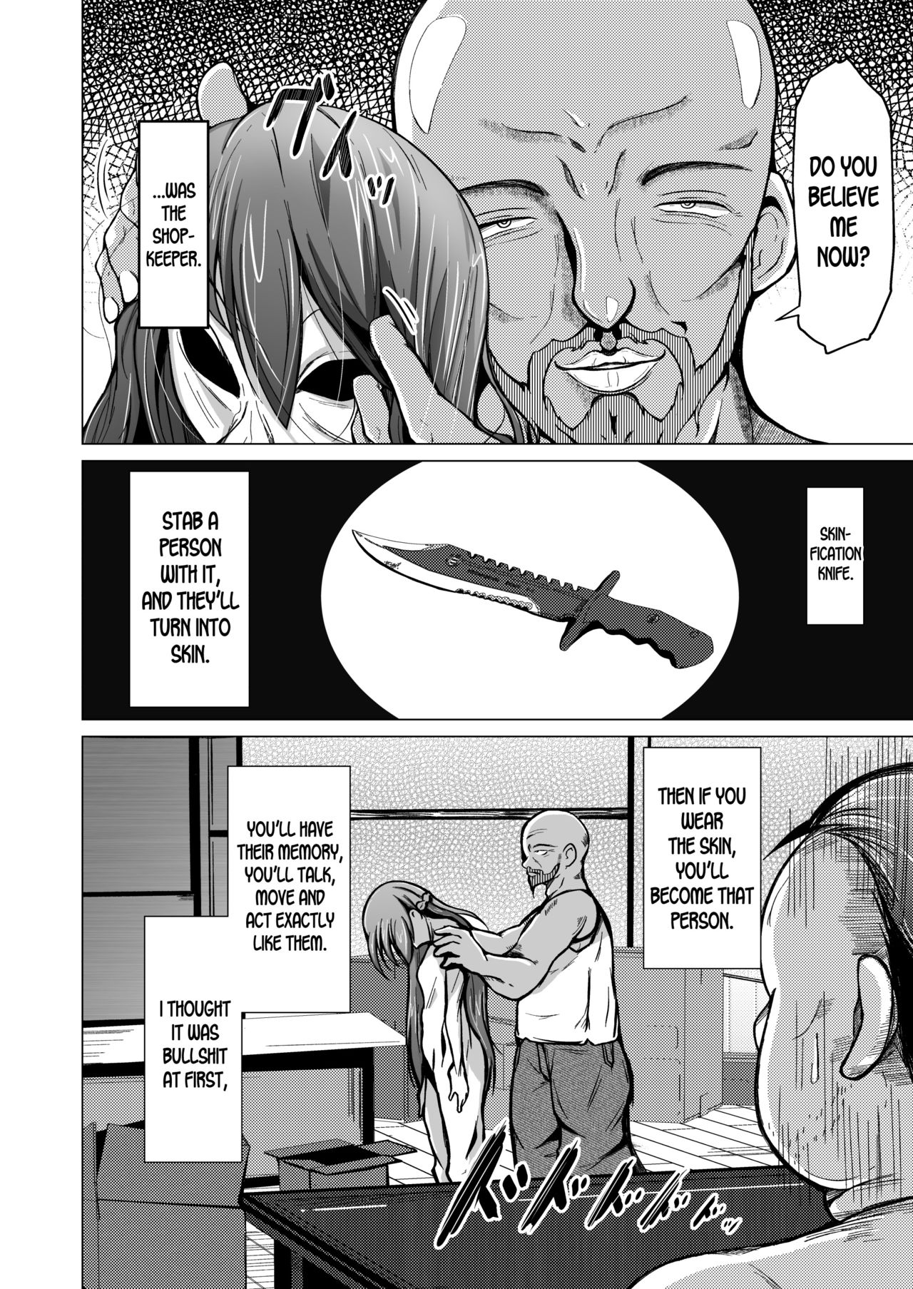 [Iwashita Shoten (Iwashita)] Kawaka Knife | The Knife that turns You into Skin [English] [desudesu] [Digital] page 3 full