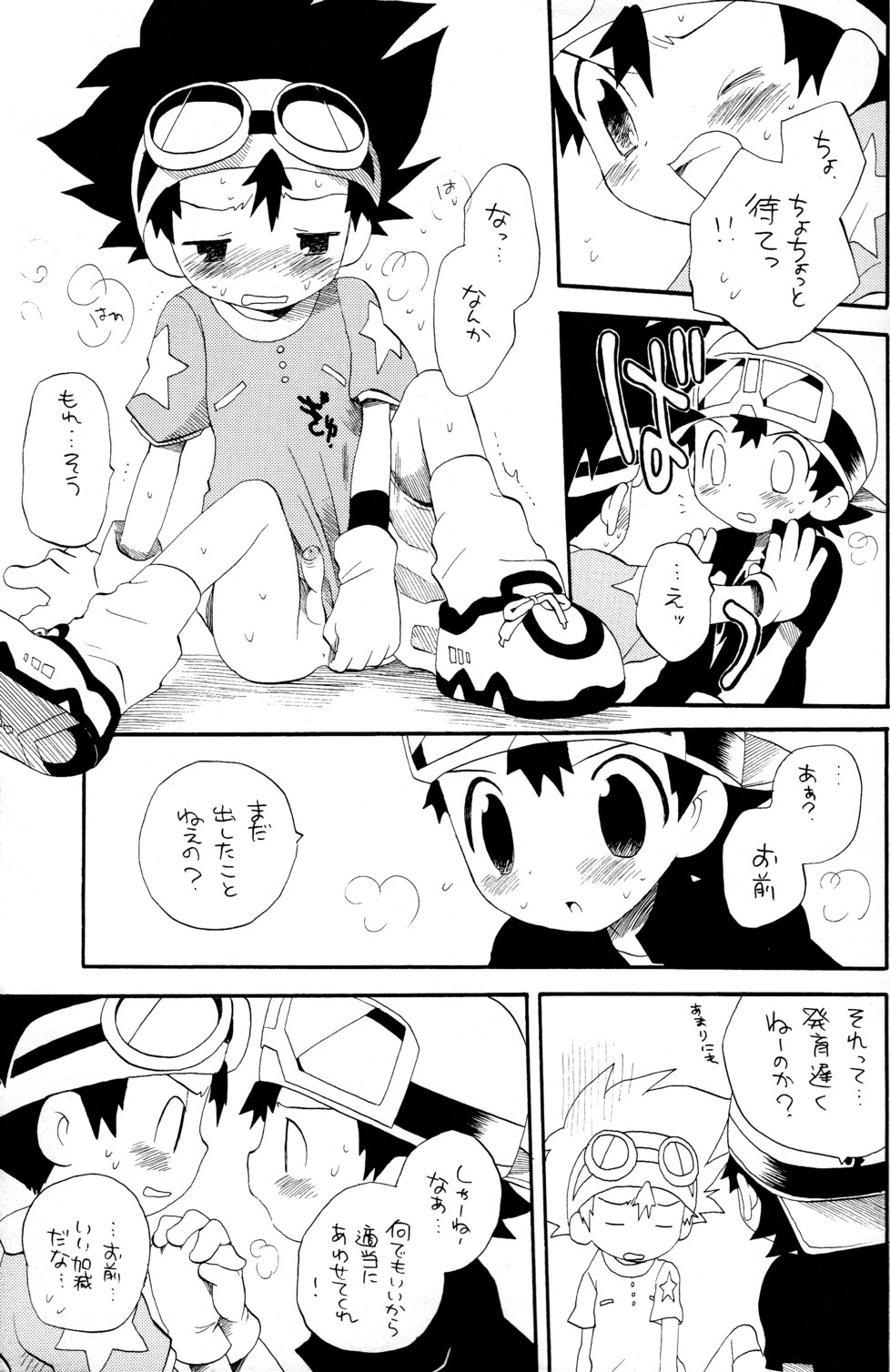 (C65) [KuruGuru DNA (Hoshiai Hilo)] Tai Taku Tai (Digimon) page 13 full