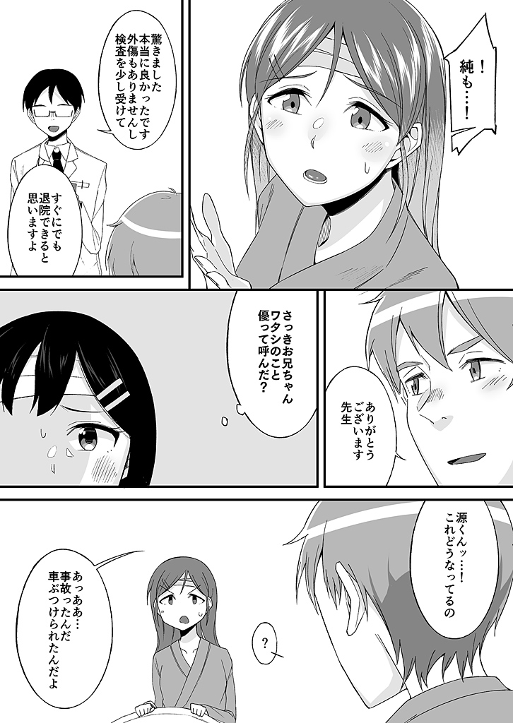 [Ogawa Eru] Imouto no Karada no Kanojo to Kanojo no Karada no Imouto, Docchi no Naka ga Kimochi Ii? 1-2 page 13 full