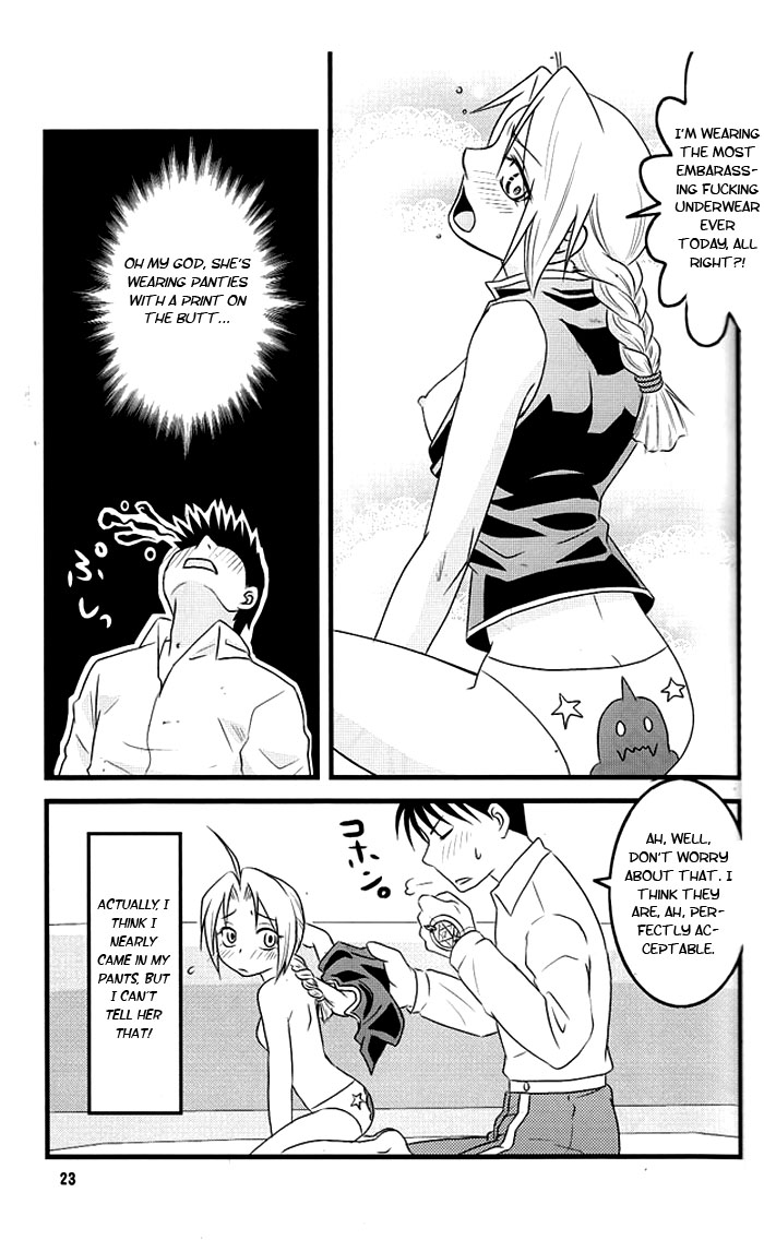 [Kadath (NOAI)] Niizuma+Yousai+Kyousai | New Wife, New Terror (Fullmetal Alchemist) [English] [Tokumeikibou] page 21 full