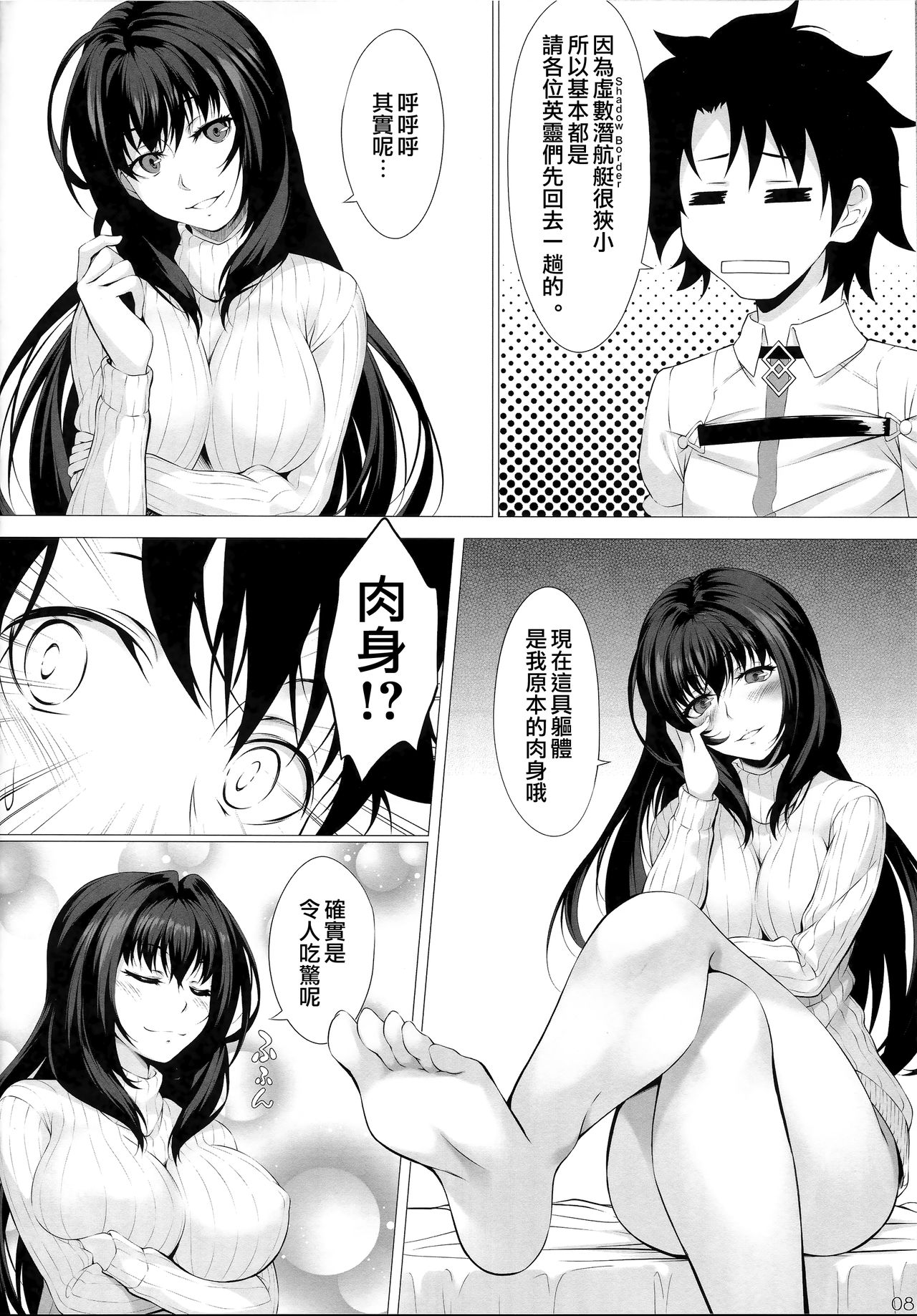 (C94) [Hyakuitishiki (Kurakino Issiki)] Anywhere Door (Fate/Grand Order) [Chinese] [無邪気漢化組] page 7 full