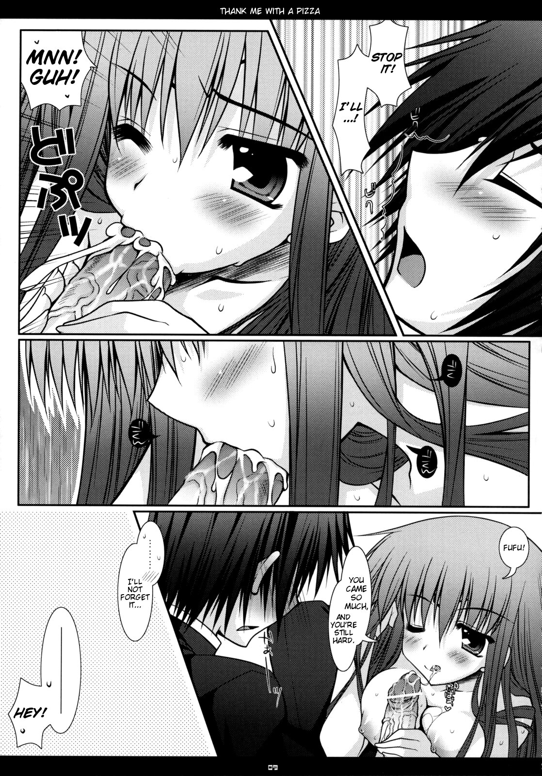 (COMIC1) [PINK (Araiguma)] Orei wa Pizza de | Thank me with a pizza (Code Geass) [English] page 8 full