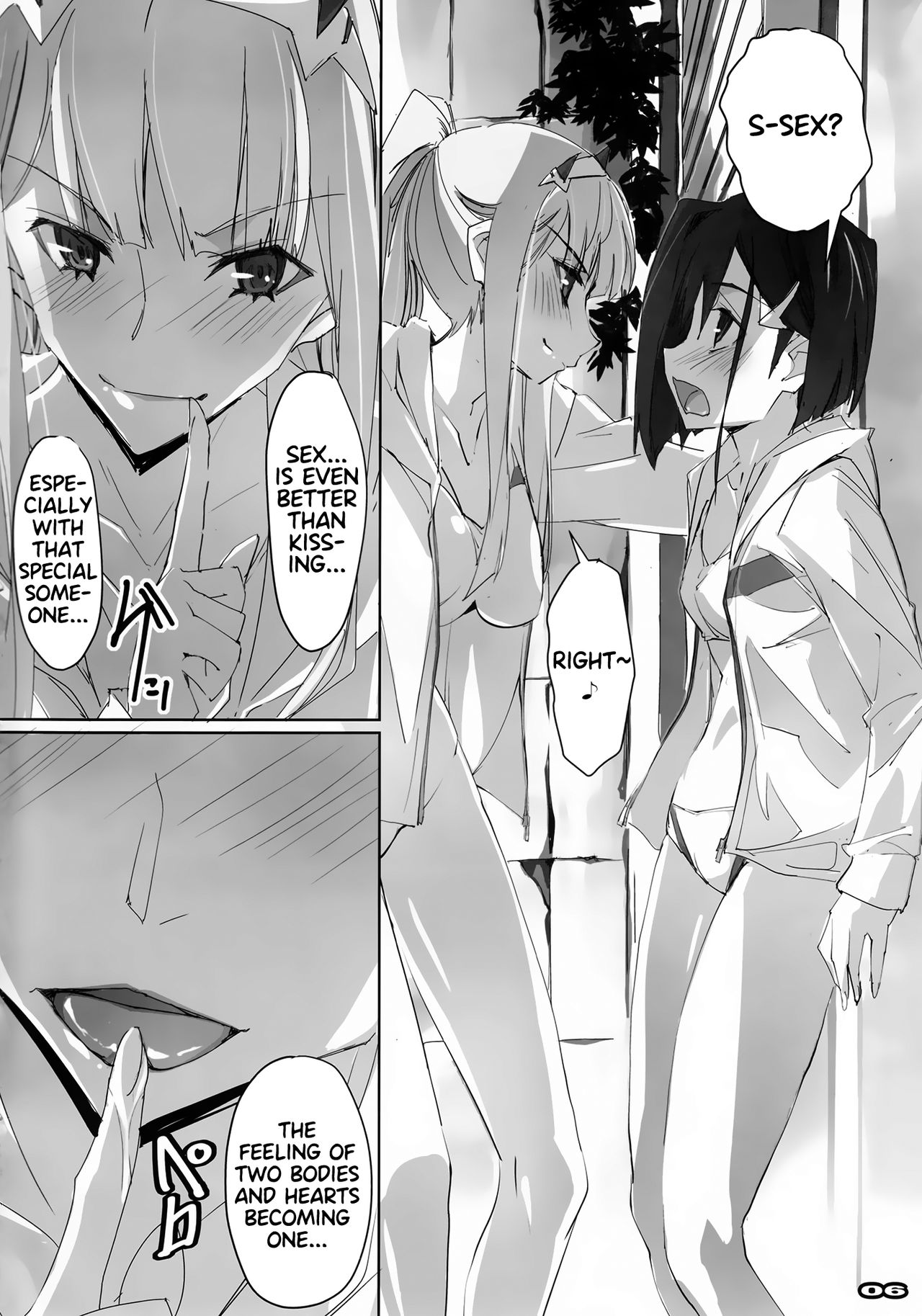 (COMIC1☆13) [RYU-SEKI-DO (Nagare Hyo-go)] Strawberry Condensed Milk (DARLING in the FRANXX) [English] [Wolfish] page 5 full