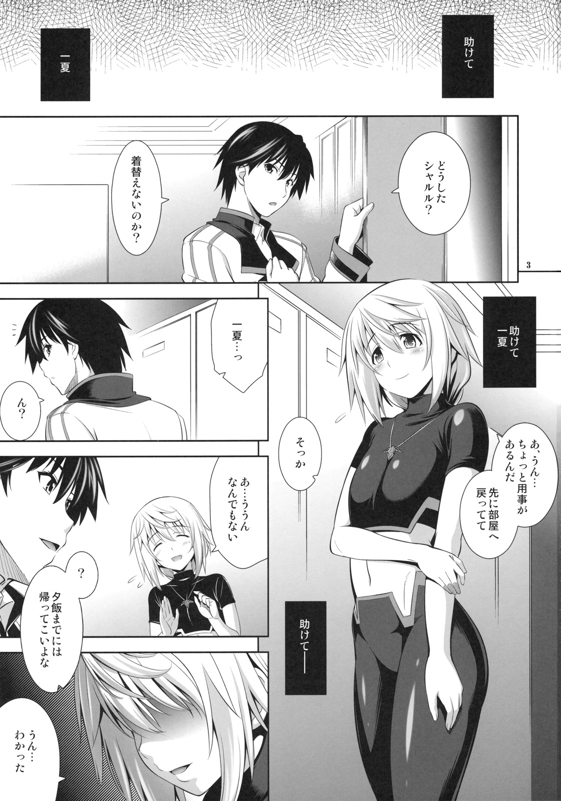 (COMIC1☆5) [Goromenz (Yasui Riosuke)] PRINCESS MAKER (Infinite Stratos) page 2 full