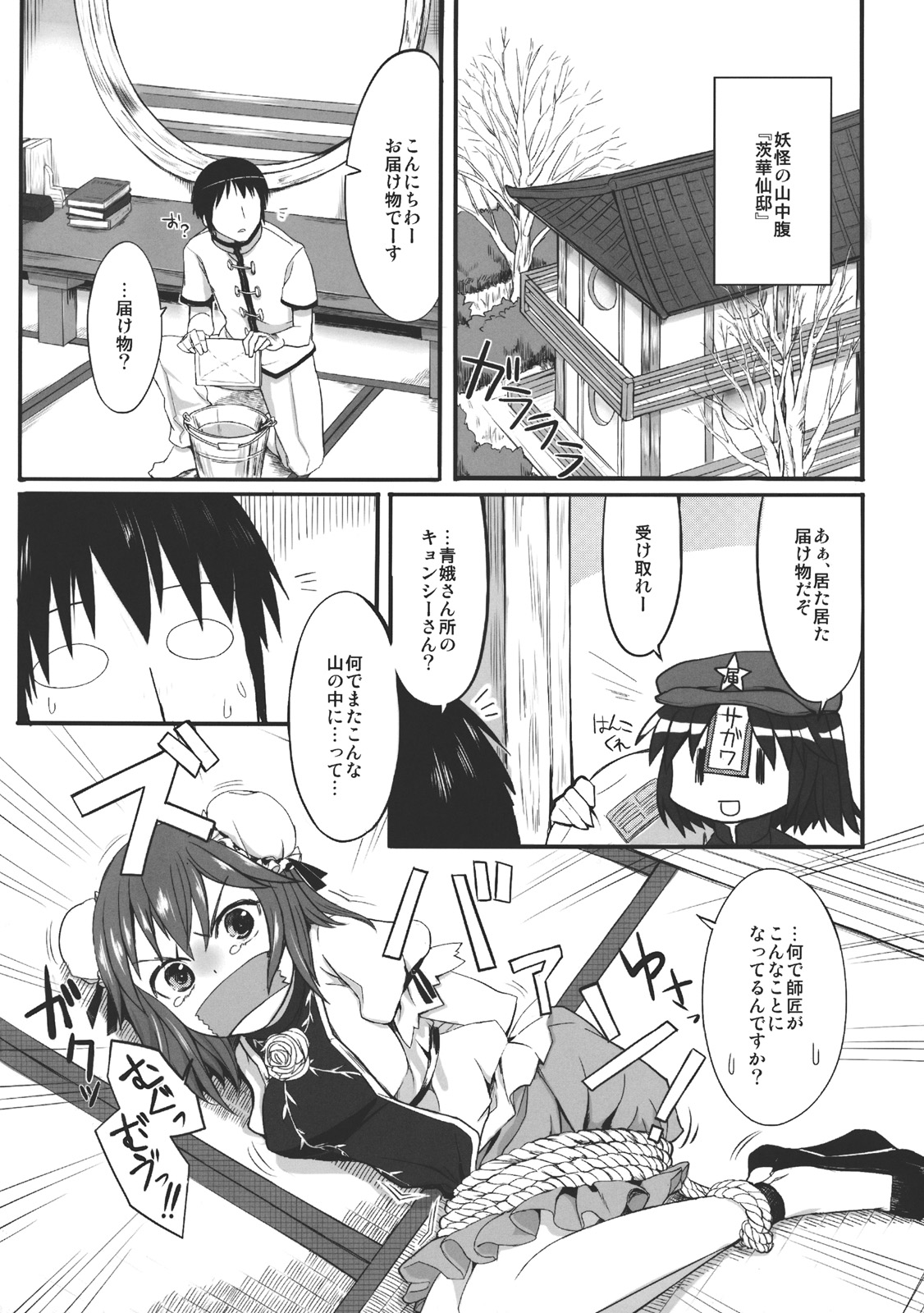 (C81) [Ryokucha Combo (Chameleon)] Uchino Sennin Shishou (Touhou Project) page 4 full