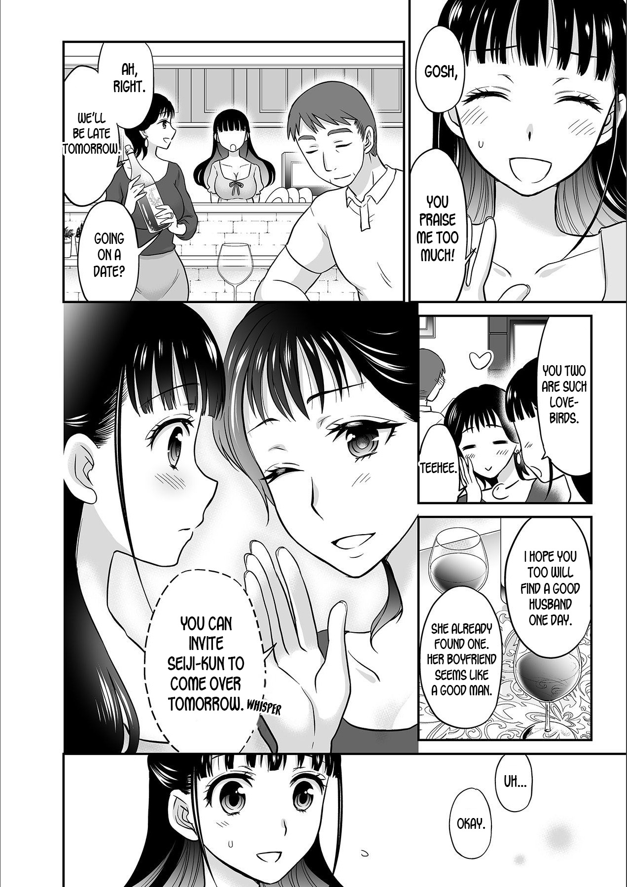[Rojiro] Kare to no Sex ja Ikenai kara… Atashi no Koko ni Irete Hoshii no Ch.1-3 [English] [desudesu] page 60 full