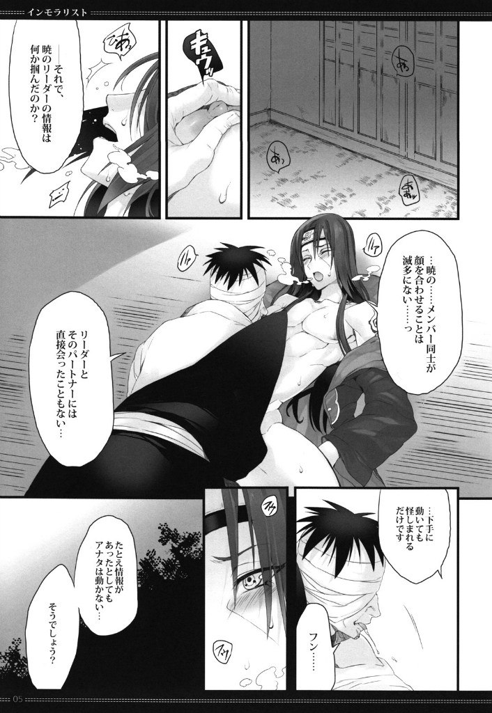 (SPARK6) [Arcon (Meiya)] Immoralist (NARUTO) page 4 full