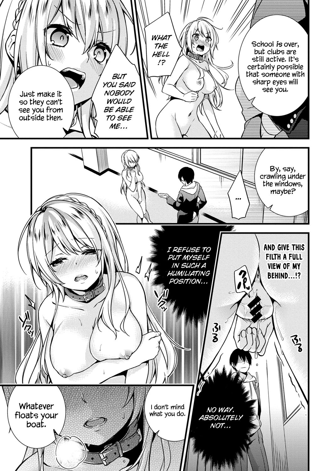 [sorani] Gakuen no Ojou-sama ga Roshutsukyou no Dohentai datta Hanashi | The Academy Princess is Actually a Perverted Exhibitionist Ch. 1 [English] [LWB+RL] [Digital] page 12 full