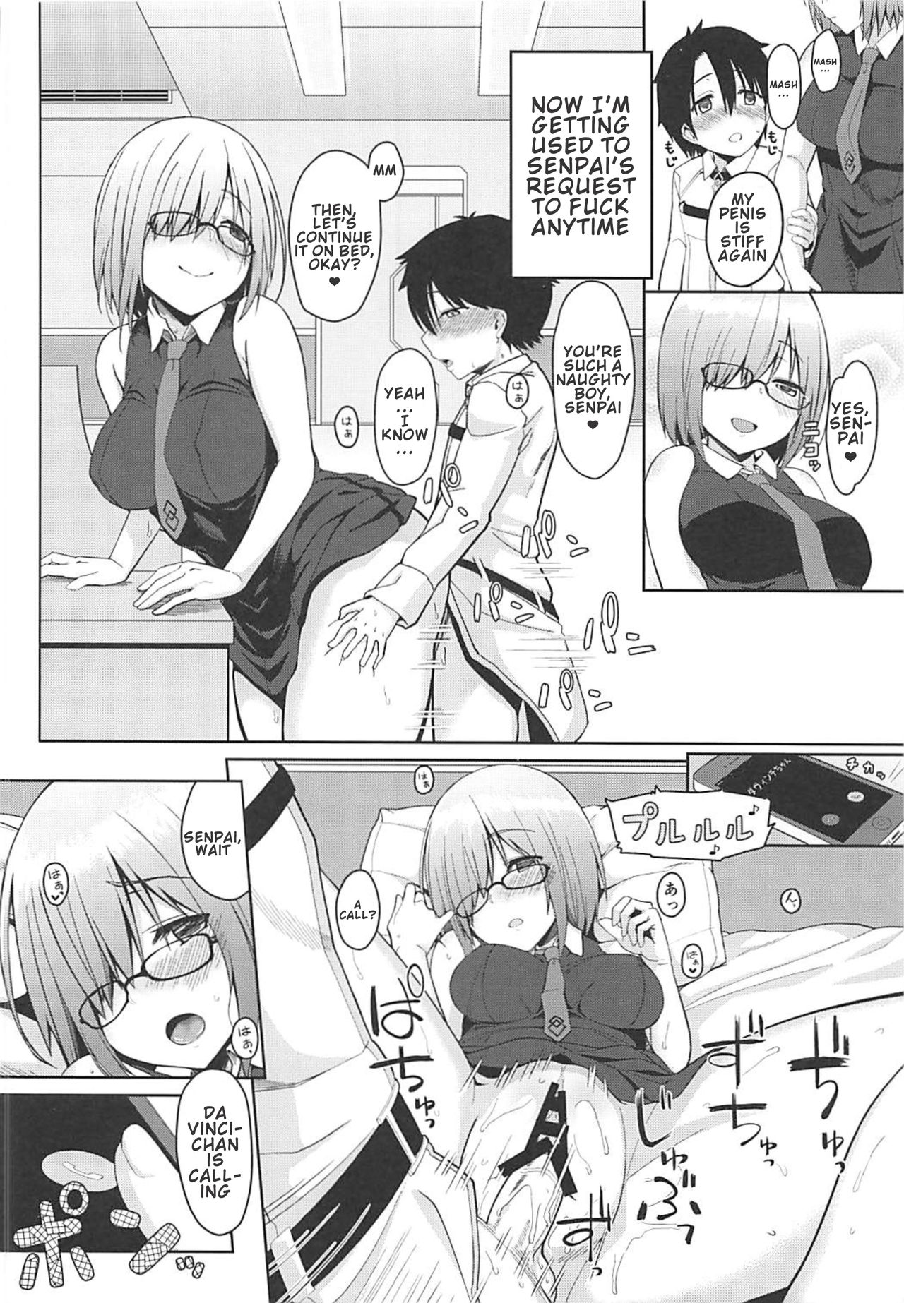 (C94) [satomachine. (Satou Samu)] Mash no Erohon (Fate/Grand Order) [English] [BigBro000] page 16 full