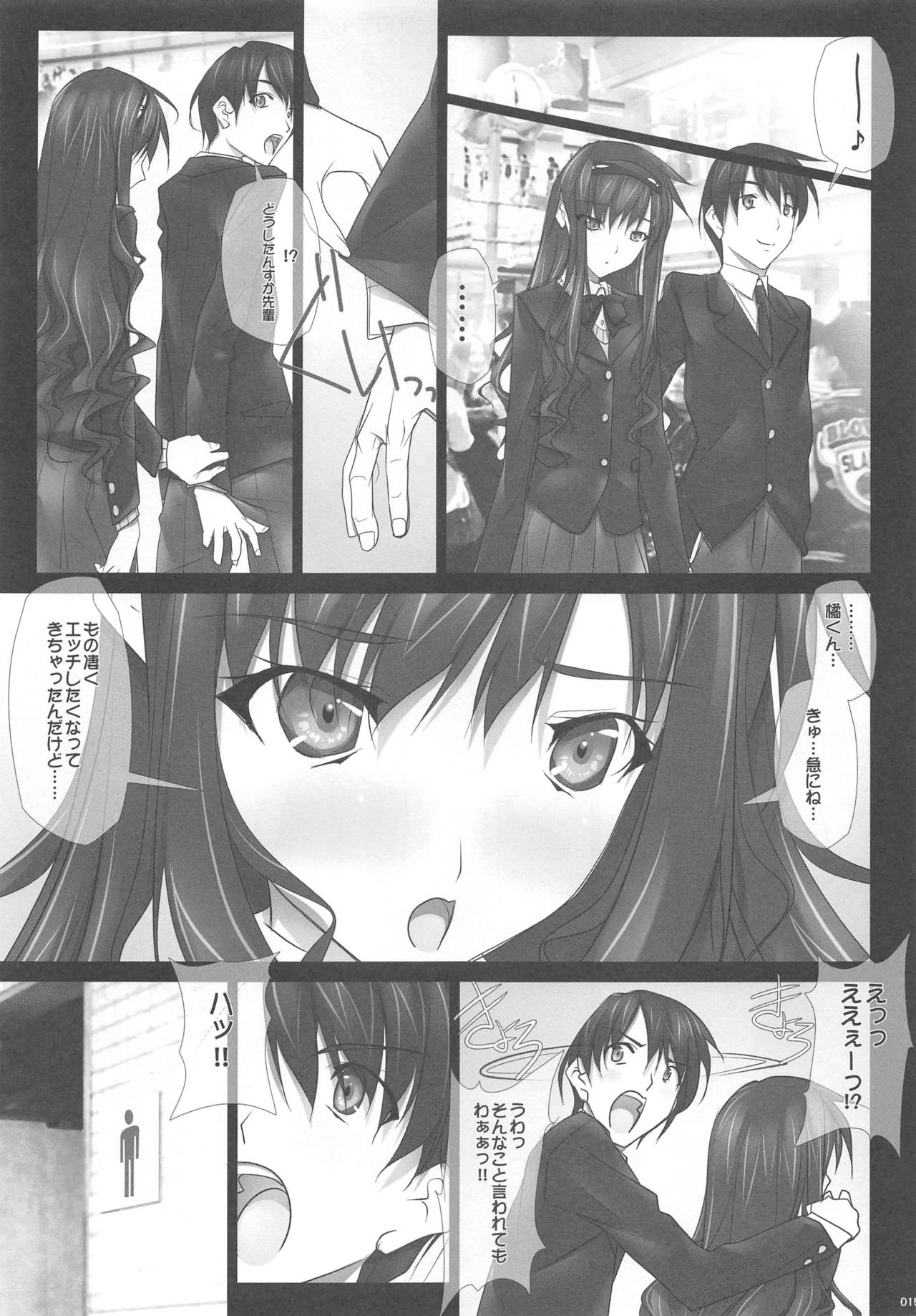 (C87) [IRODORI (SOYOSOYO)] Haruka Senpai no Soushuuhen Bon 2 (Amagami) page 14 full