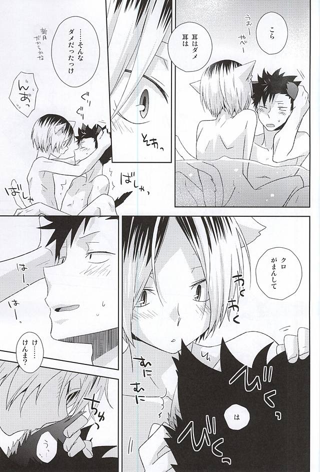 (HaruCC20) [MOBRIS (Tomoharu)] Tsuki Ichi Dai Kansha Kezukuroi Day (Haikyuu!!) page 16 full