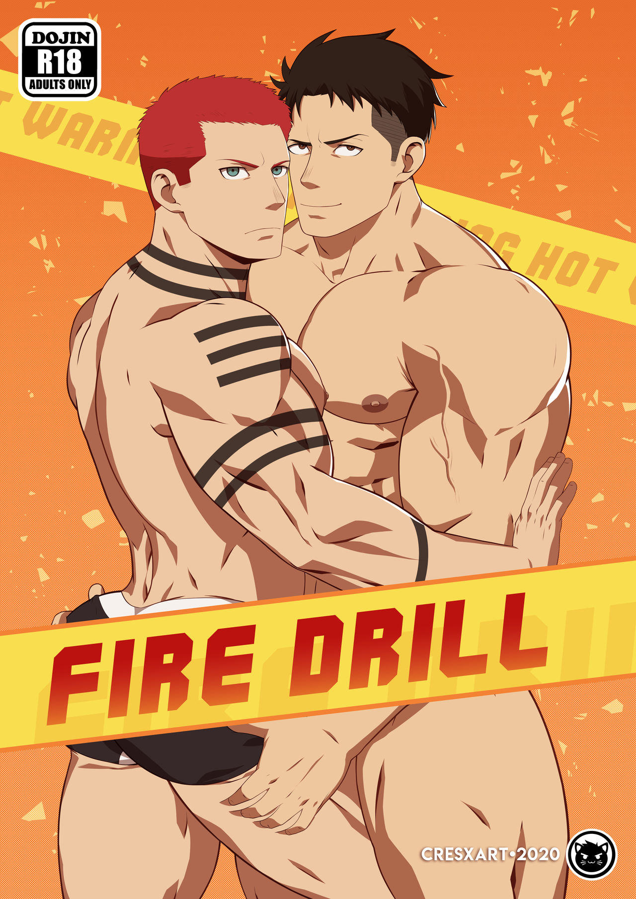 [Cresxart] Fire Drill!: A Fire Force comic page 1 full