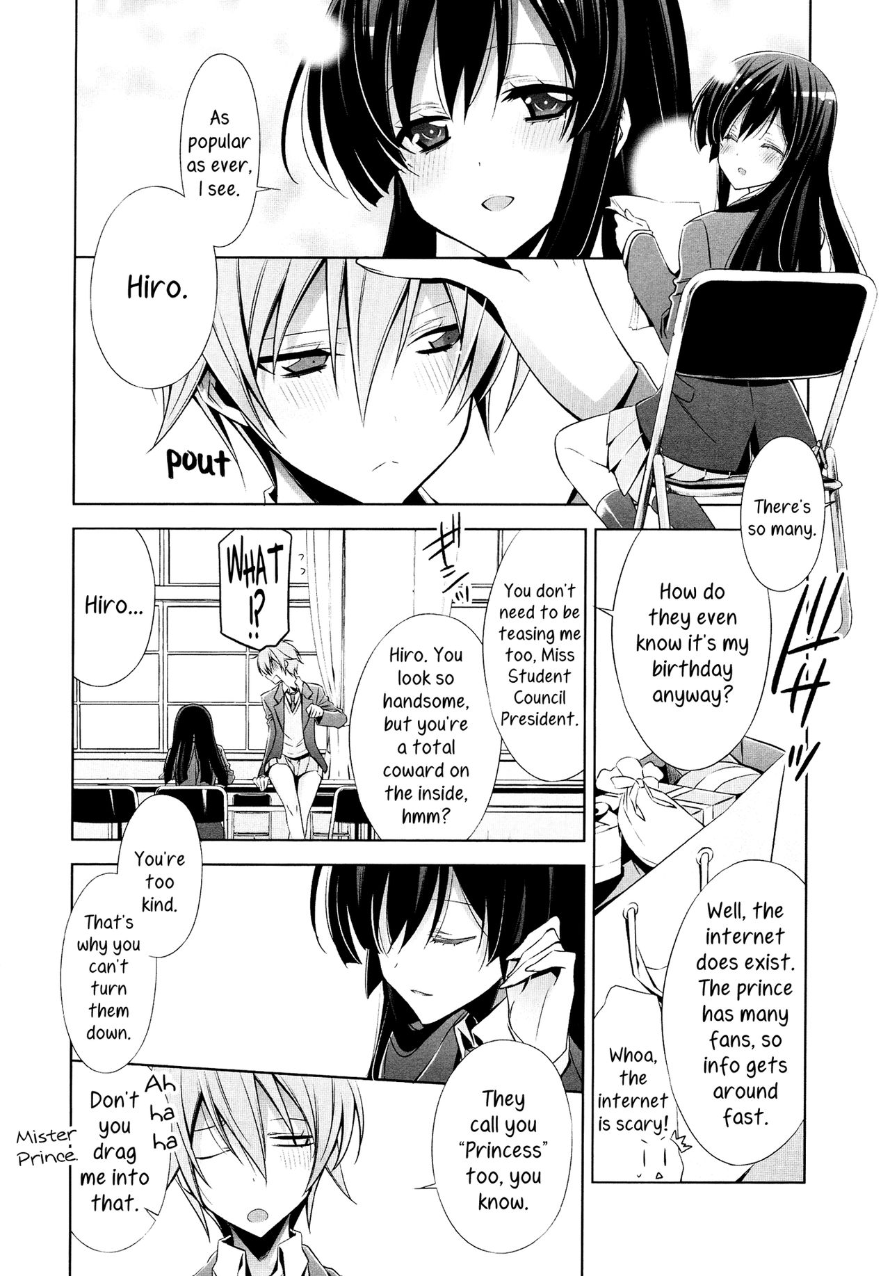 [Takano Saku] Osananajimi no Kimi - Zenpen | You, My Childhood Friend - Part 1 (Kanojo to Watashi no Himitsu no Koi) [English] [Yuri-ism] page 4 full