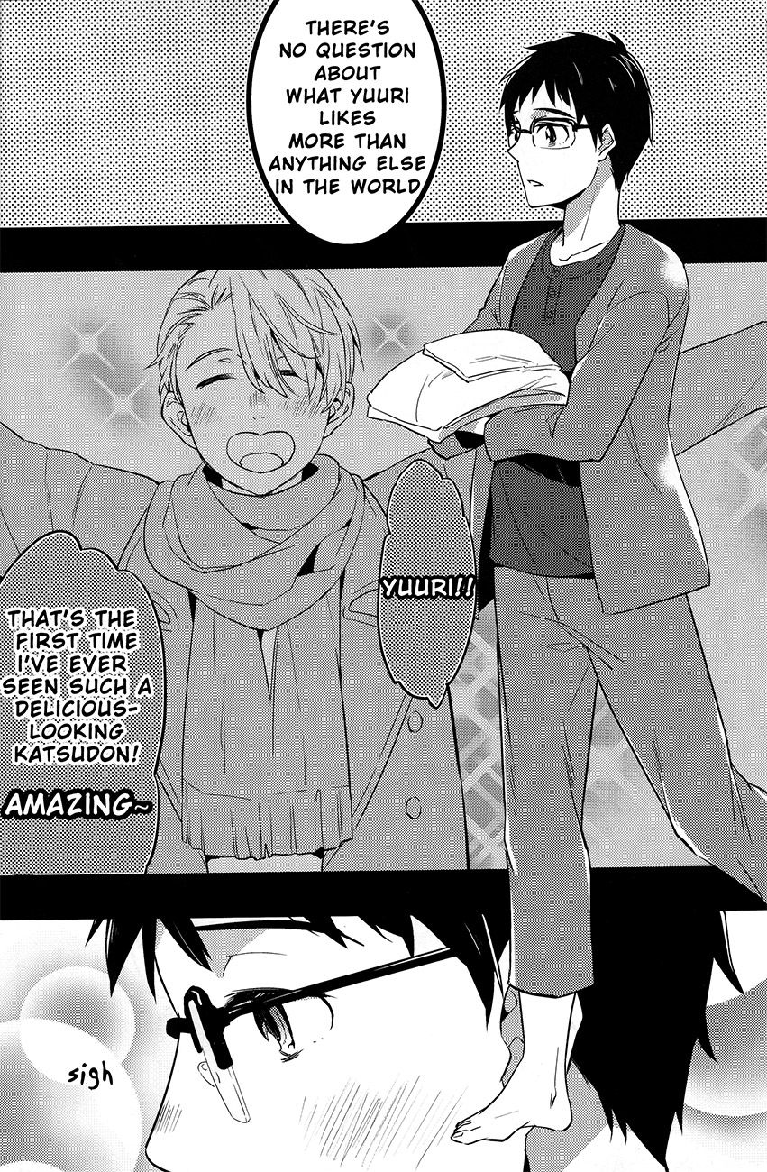 (C91) [mekkyaku mayim (Matsumoto)] Isshoni neyou yo Kobuta-chan (Yuri!!! on ICE) [English] [Piejin] page 9 full