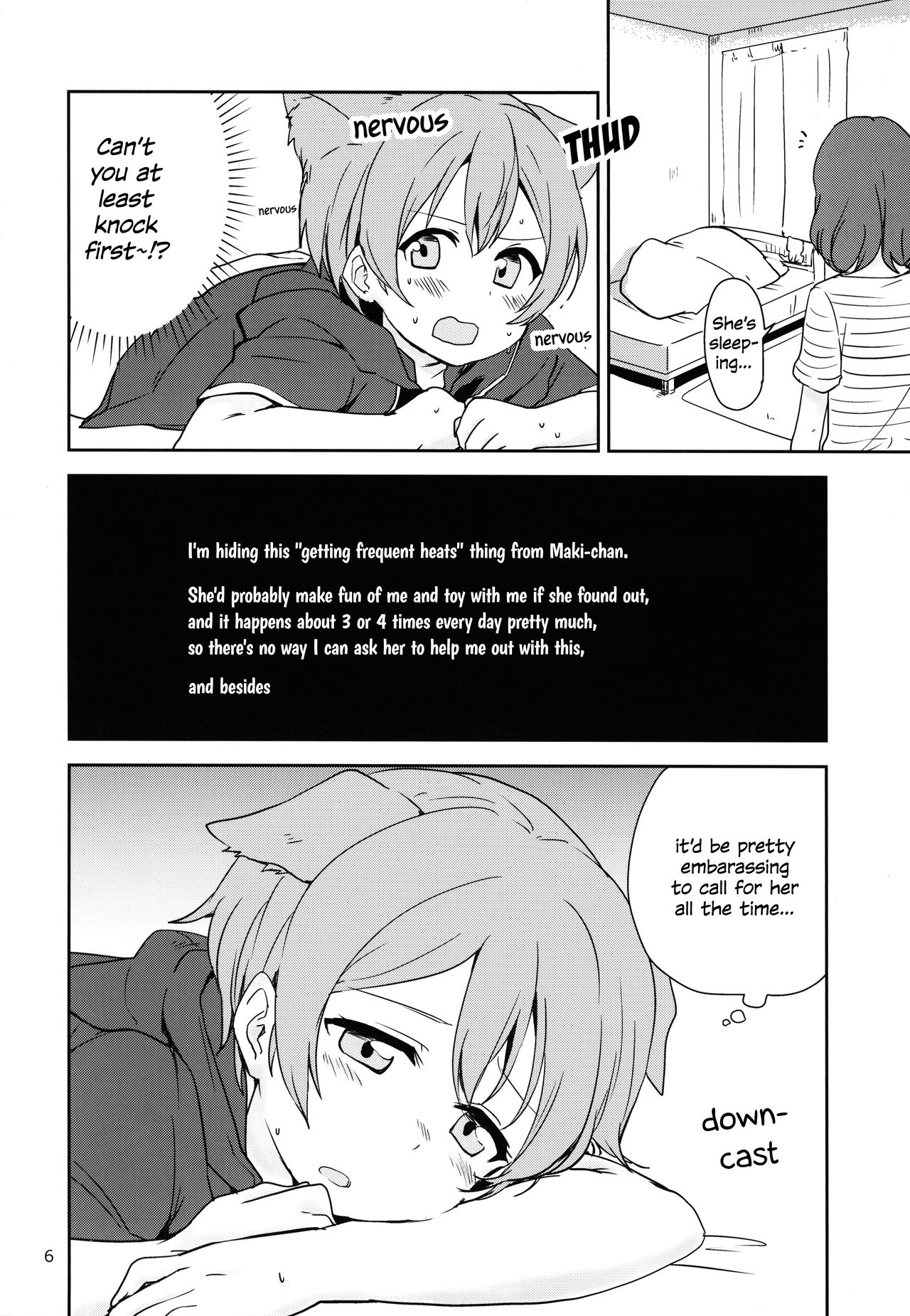 (C90) [Kurocan, Toramadara. (Itsuki Kuro, Ryuuga Ookami)] Dokodemo Issho (Love Live!) [English] [WindyFall Scanlations] page 6 full