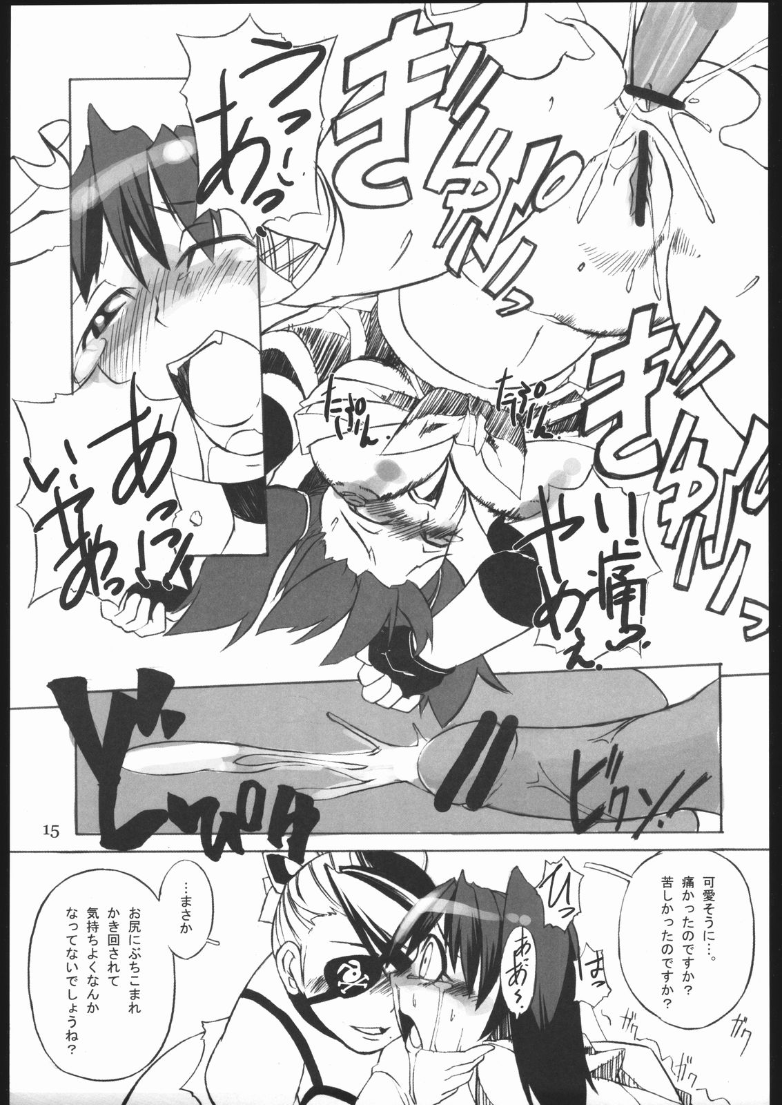 (C68) [Gadoujuku (Kawacchi Hirohiro)] Rumble Dakeha Gachi!! (Rumble Roses) page 14 full