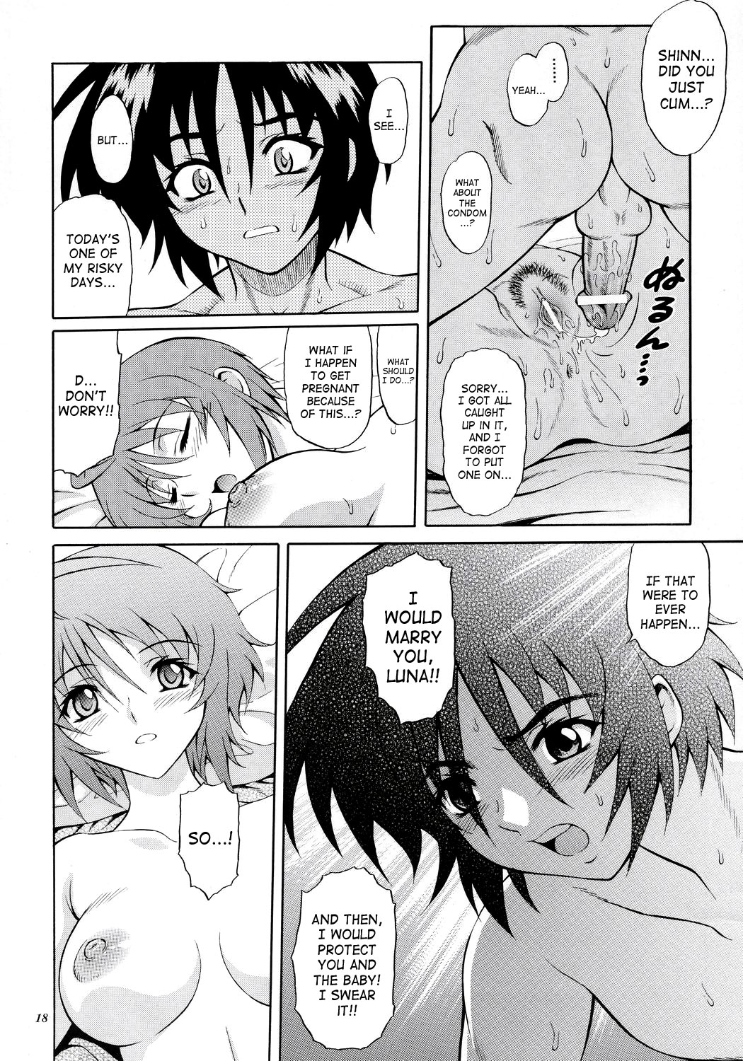 (SC34) [GUST (Harukaze Soyogu)] Burning!! 4 (Mobile Suit Gundam SEED DESTINY) [English] [SaHa] page 17 full