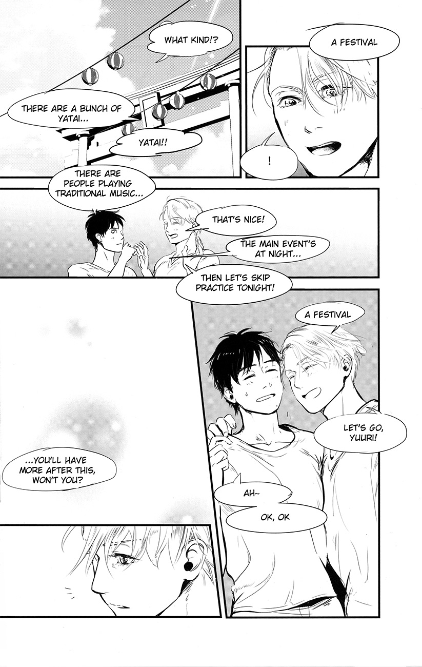 [1pack (nattou)] netsu, yadorasete (Yuri!!! on ICE) [English] page 48 full