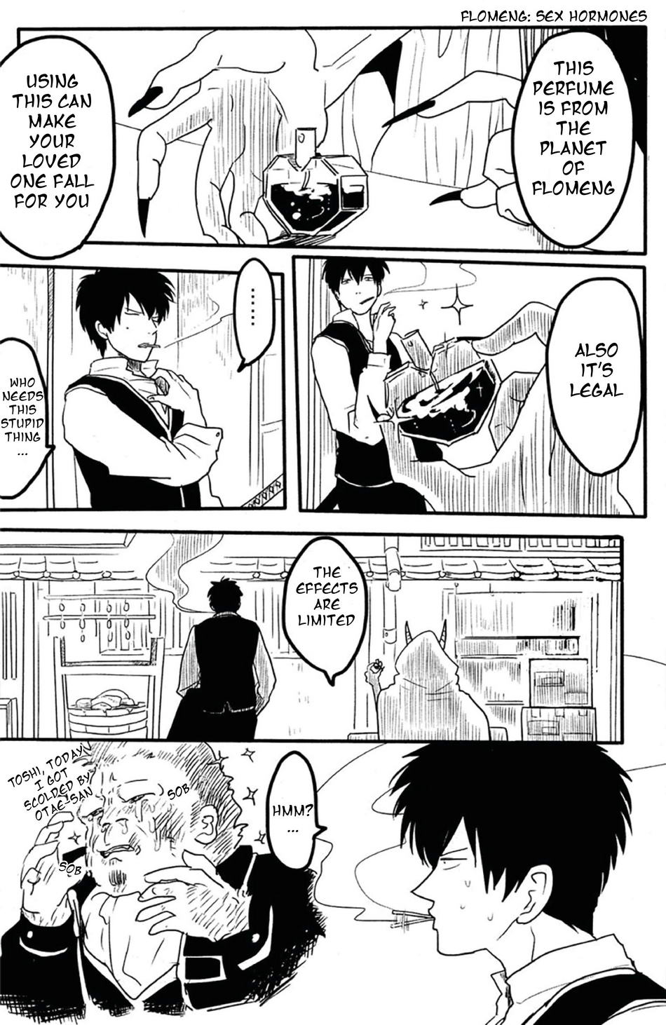 [Paraiso (Harada)] Perfume Panic (Gintama) [English] [Volleyowl] page 5 full