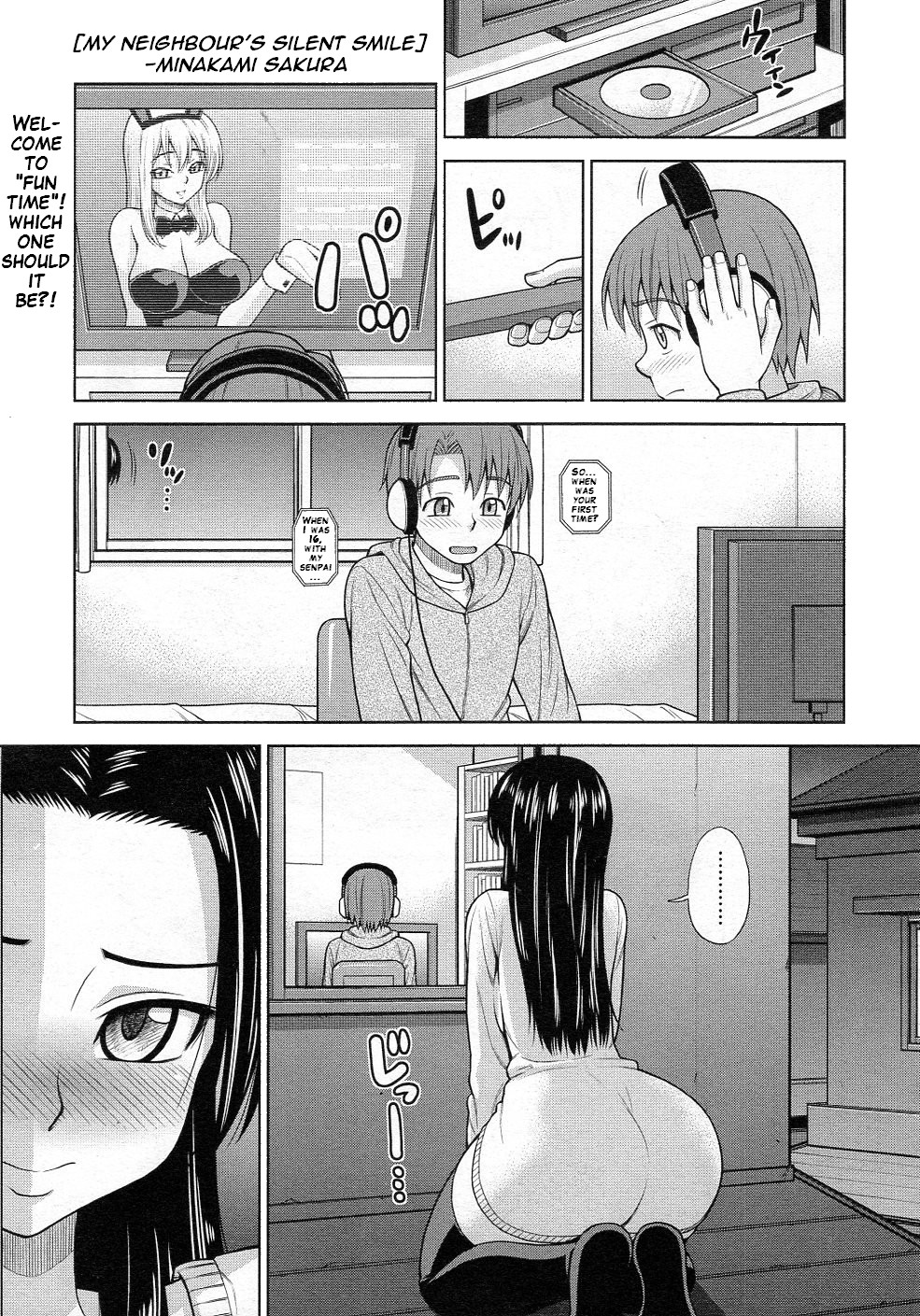[Minakami Sakura] Rinjin wa Shizuka ni Warau | My Neighbour's Silent Smile (COMIC Megastore 2011-06) [English] [Trinity Translations Team + Doitsujin Translations] page 1 full