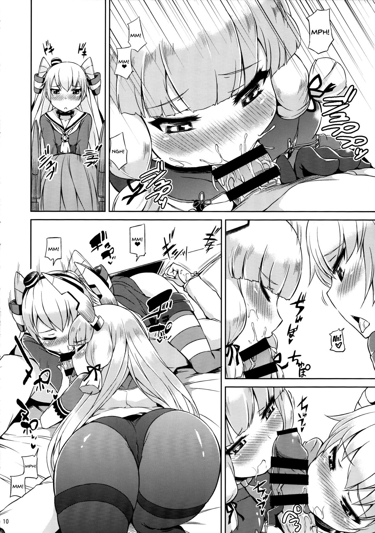 (Houraigekisen! Yo-i! 25Senme) [Mizuwari Neko (Toyo)] Futari wa Yomekan!! | You Two Will Be My Wife Ships!! (Kantai Collection -KanColle-) [English] {Doujins.com} page 11 full