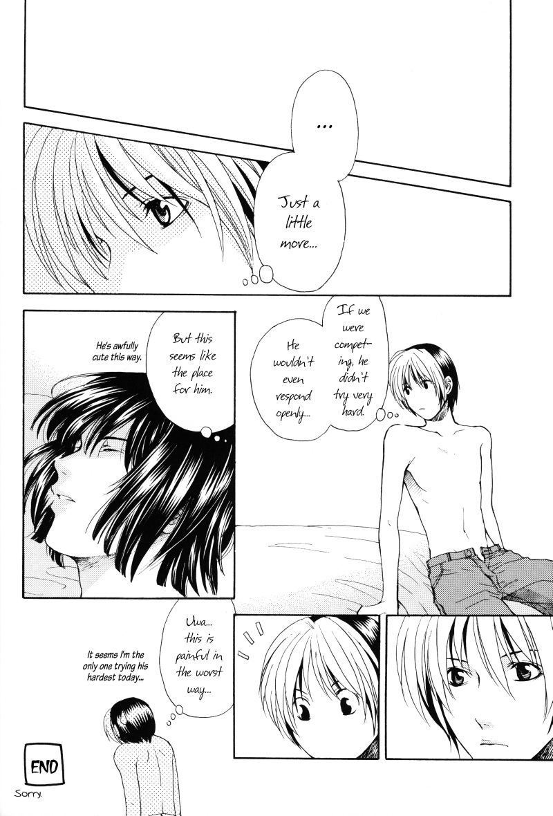 [Shiki (Hatomile)] Fall in Summer (Hikaru no Go) [English] [Arigatomina] YAOI page 27 full