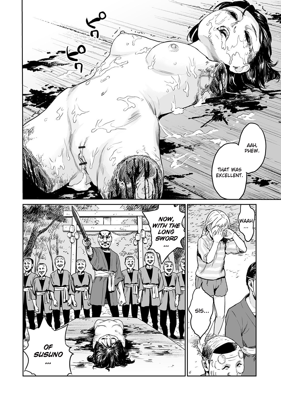 [Amagappa Shoujogun] Oogetsuhime no Yama | The Mountain of Amputee Princesses (Ryona King Vol. 4) [English] =7BA= page 22 full