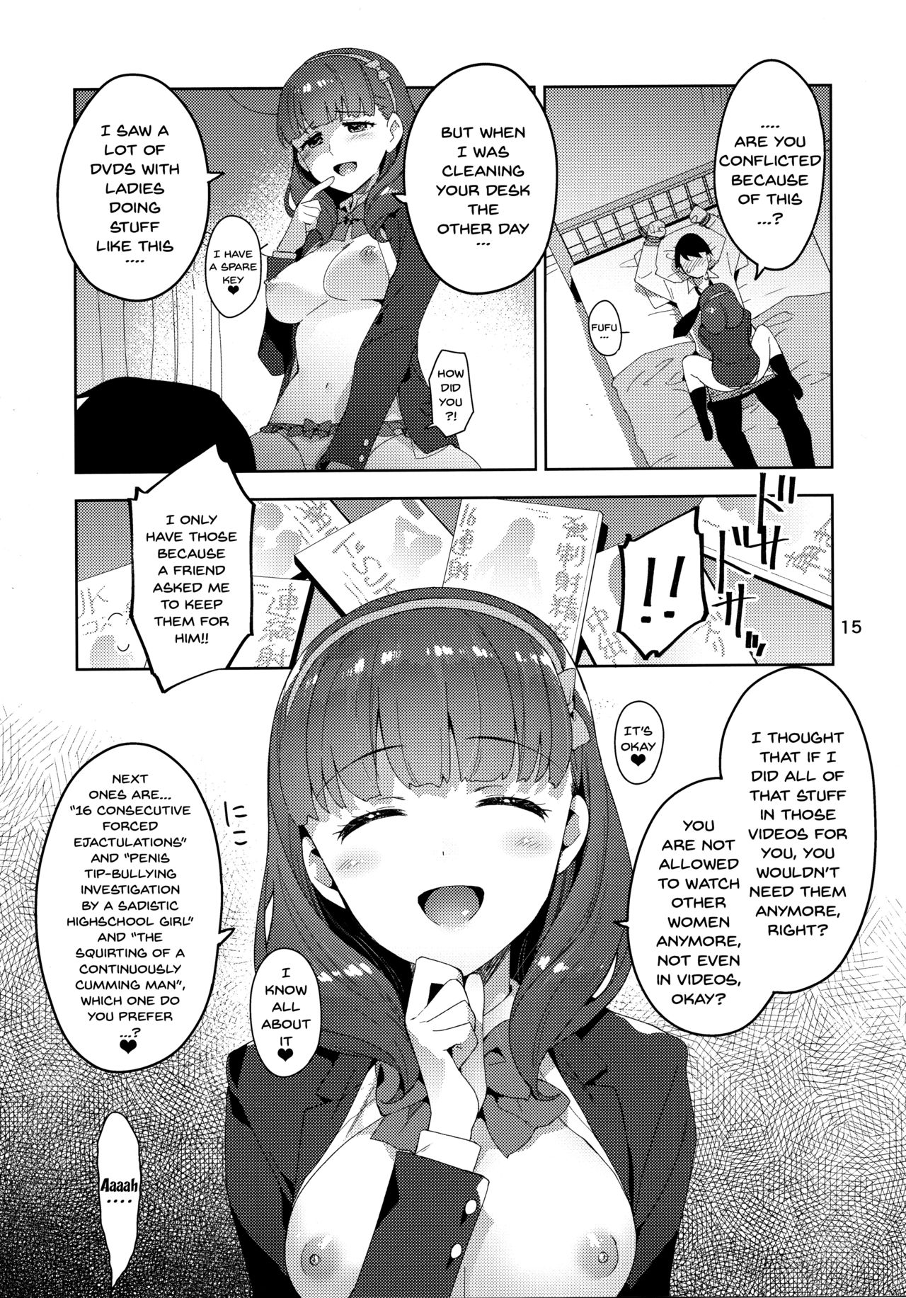 (C93) [ReDrop (Miyamoto Smoke, Otsumami)] Cinderella, Mousou Kareshi Pink de Ecchi na Cute Hen (THE IDOLM@STER CINDERELLA GIRLS) [English] [Doujins.com] page 14 full