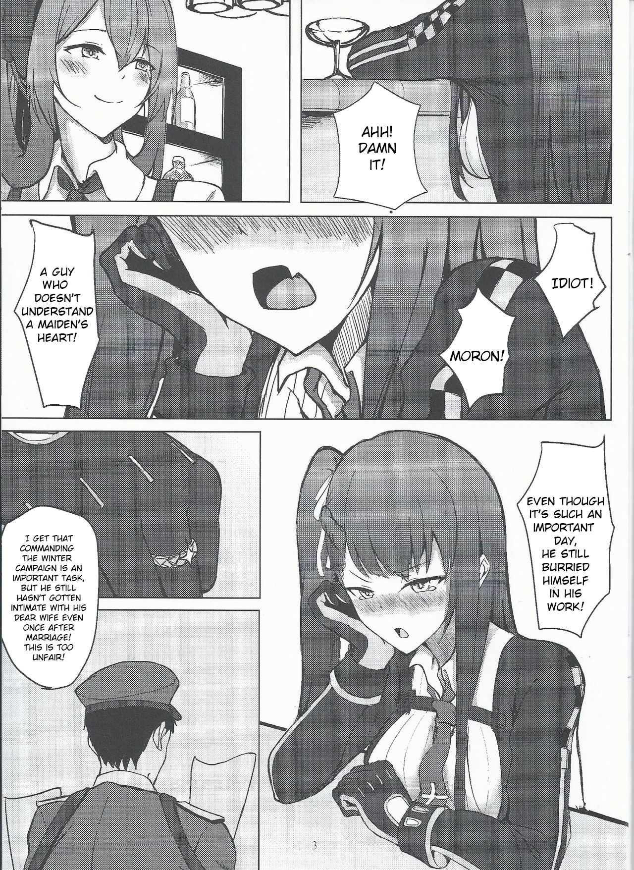 (FF32) [Sumi (九曜)] I don't know what to title this book, but anyway it's about WA2000 (Girls Frontline) [English] page 2 full