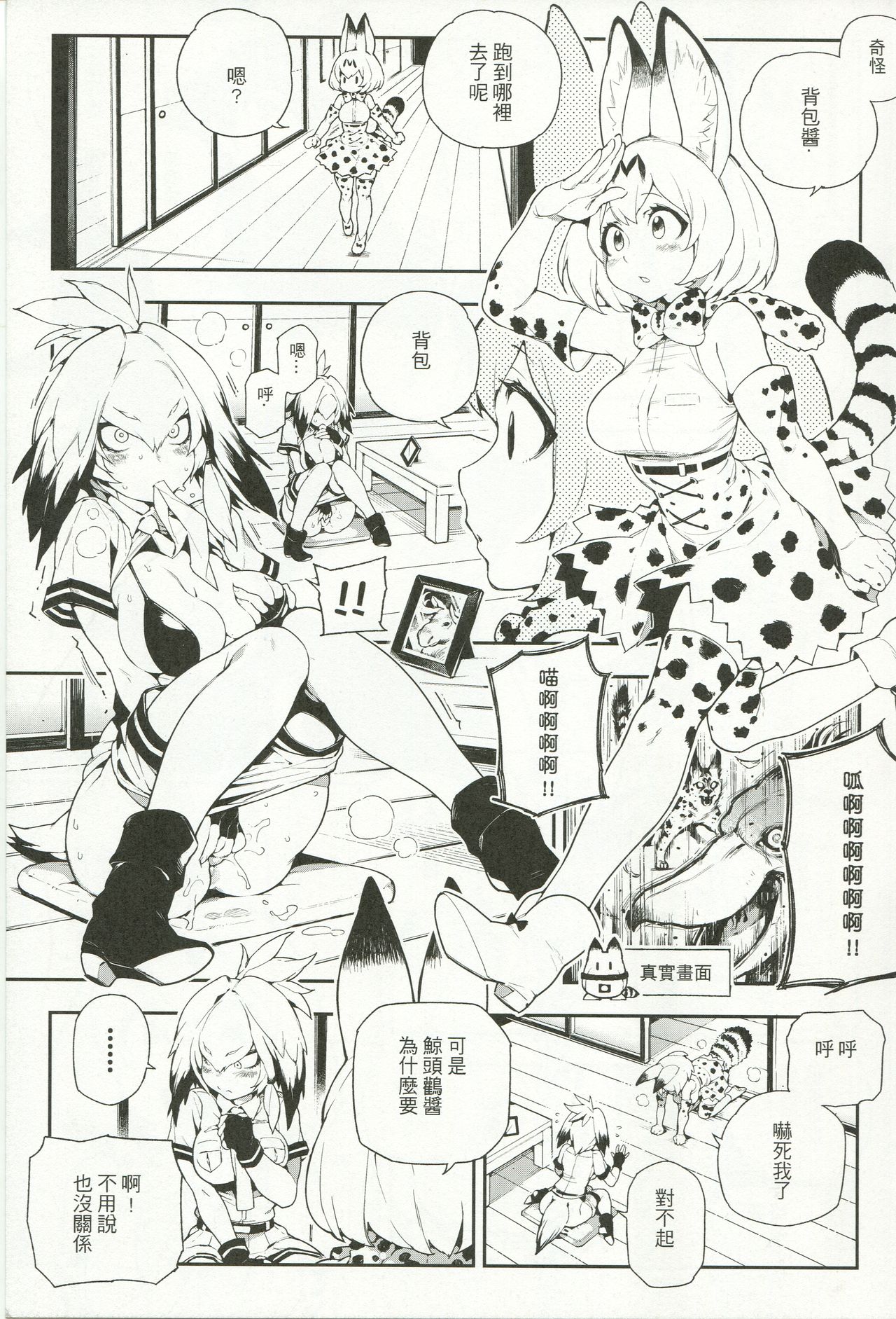 (FF30) [Bear Hand (Fishine, Ireading)] BEAST FRIENDS (Kemono Friends) [Chinese] page 3 full