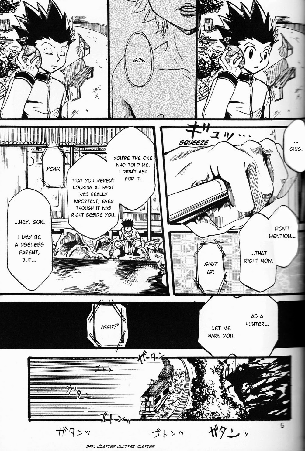 (SPARK9) [Amanojaku. (Sakichi)] Kimi, Omoi | Thinking of You (Hunter x Hunter) [English] [HXH-Doujinshilivejournal] page 5 full