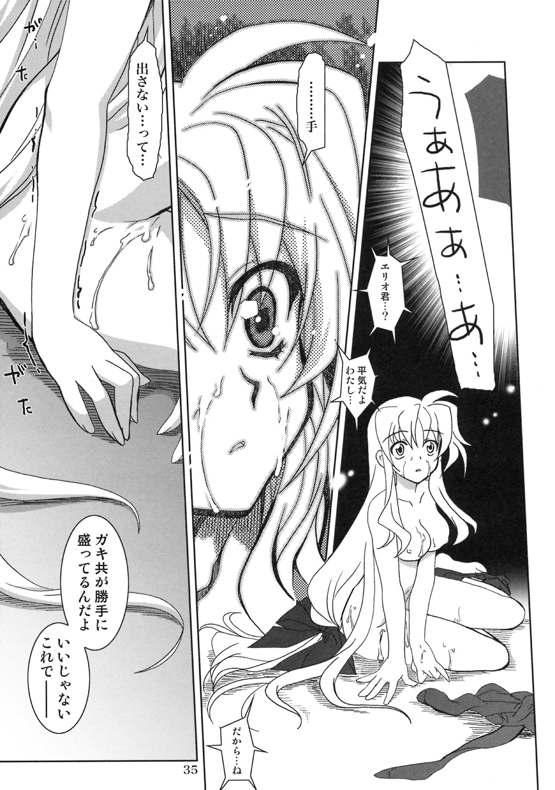 (C75) [PLUM (Kanna)] Mahou Shoujo Magical SEED QUOD (Mahou Shoujo Lyrical Nanoha) page 34 full