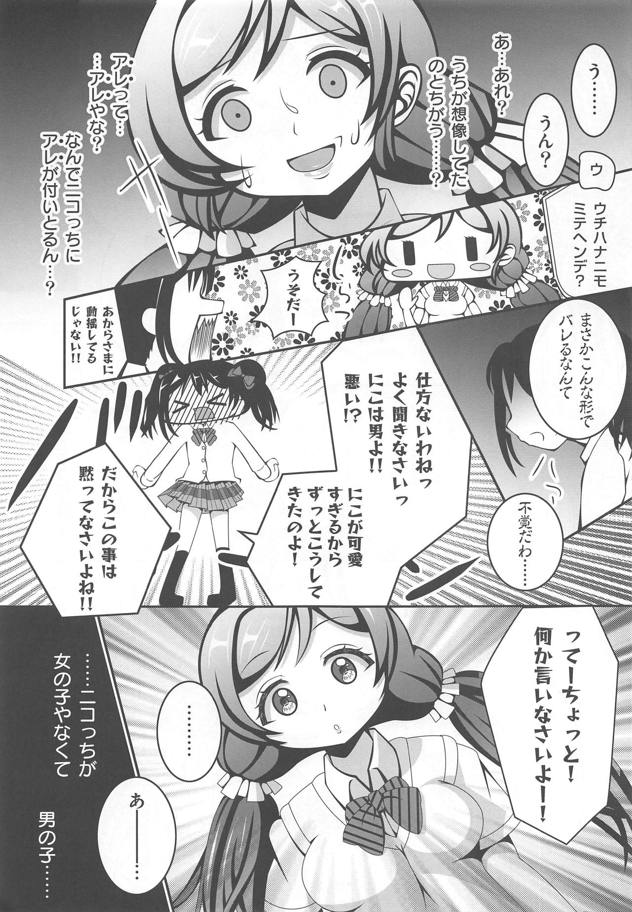 (C85) [Wonder Star (Mikaze Suzuka)] Usotsuki Nico (Love Live!) page 12 full