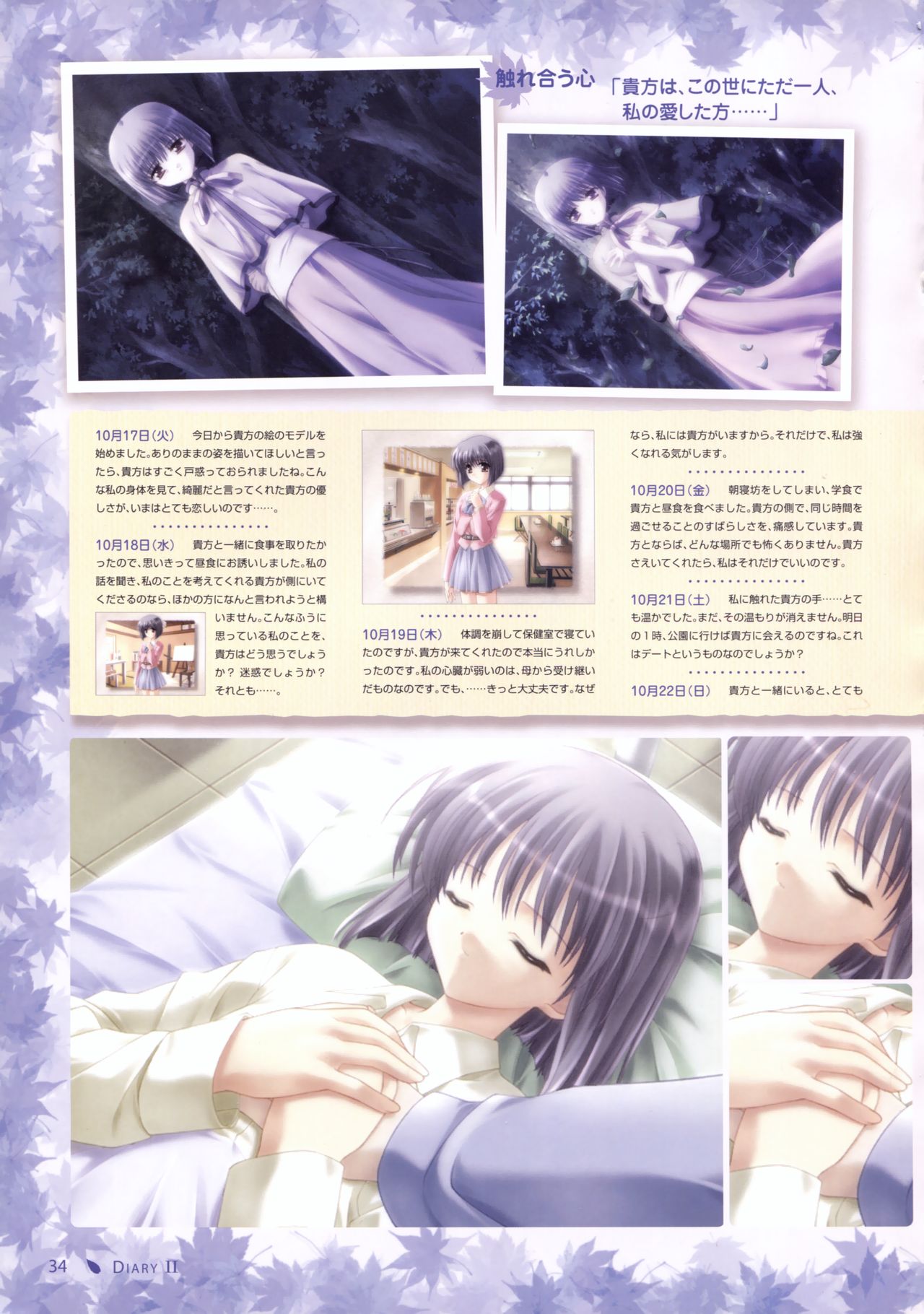 Canvas Sepia iro no motif Visual Fan Book page 32 full