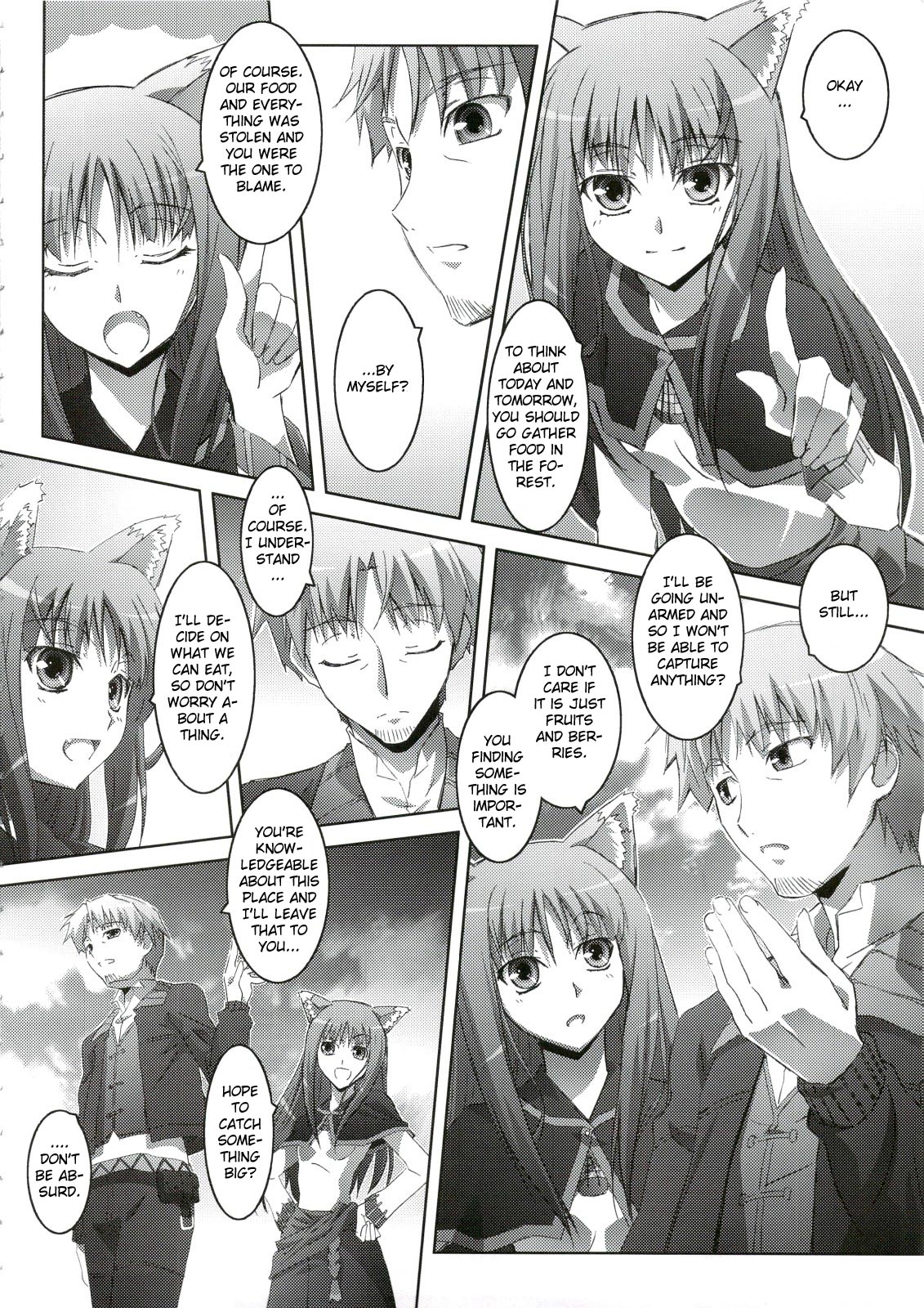 (C74) [Mahirutei (Izumi Mahiru)] Horon Hororon (Ookami to Koushinryou [Spice and Wolf]) [English] page 5 full